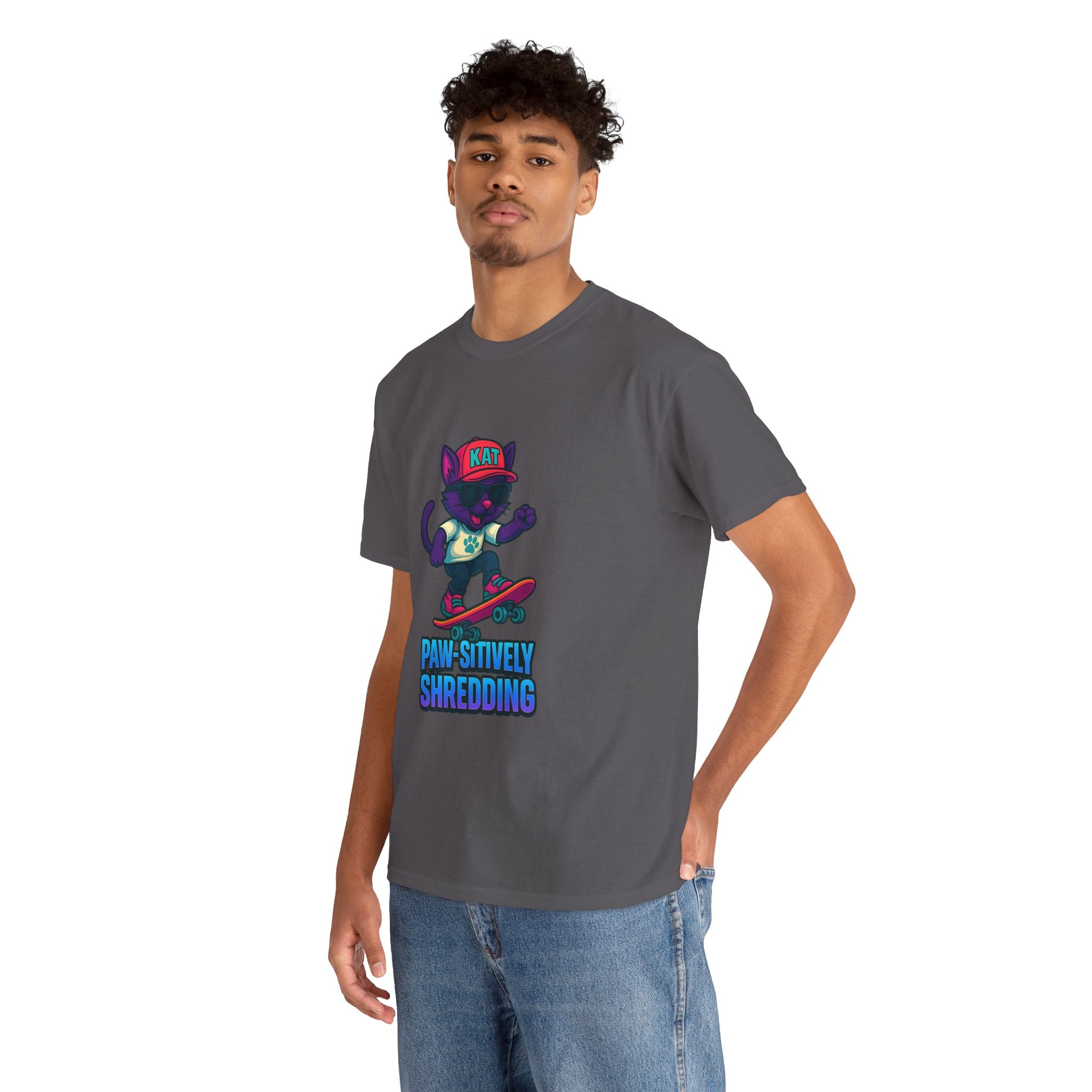DJ KAT PAWS Paw-sitively Shredding Tee