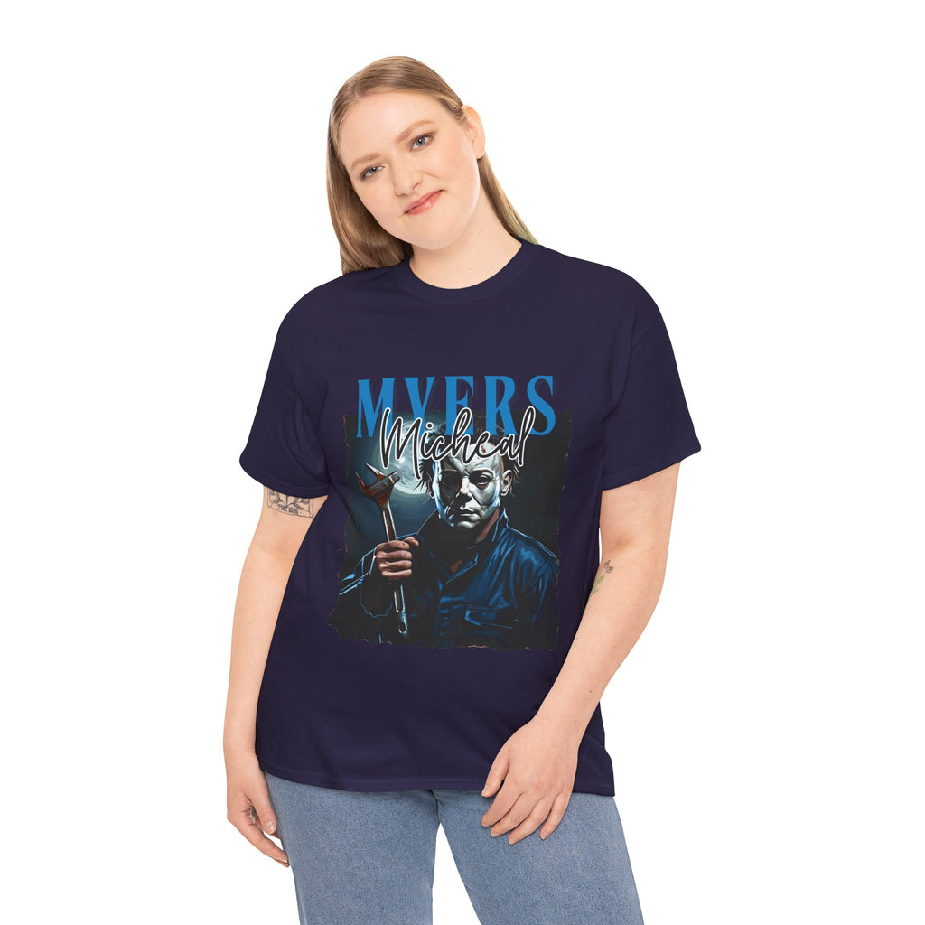 Michael Myers - Horror Graphic Tee, Unisex Cotton Shirt, Halloween Costume, Horror Movie Gift, Spooky T-Shirt, Horror Fan Apparel