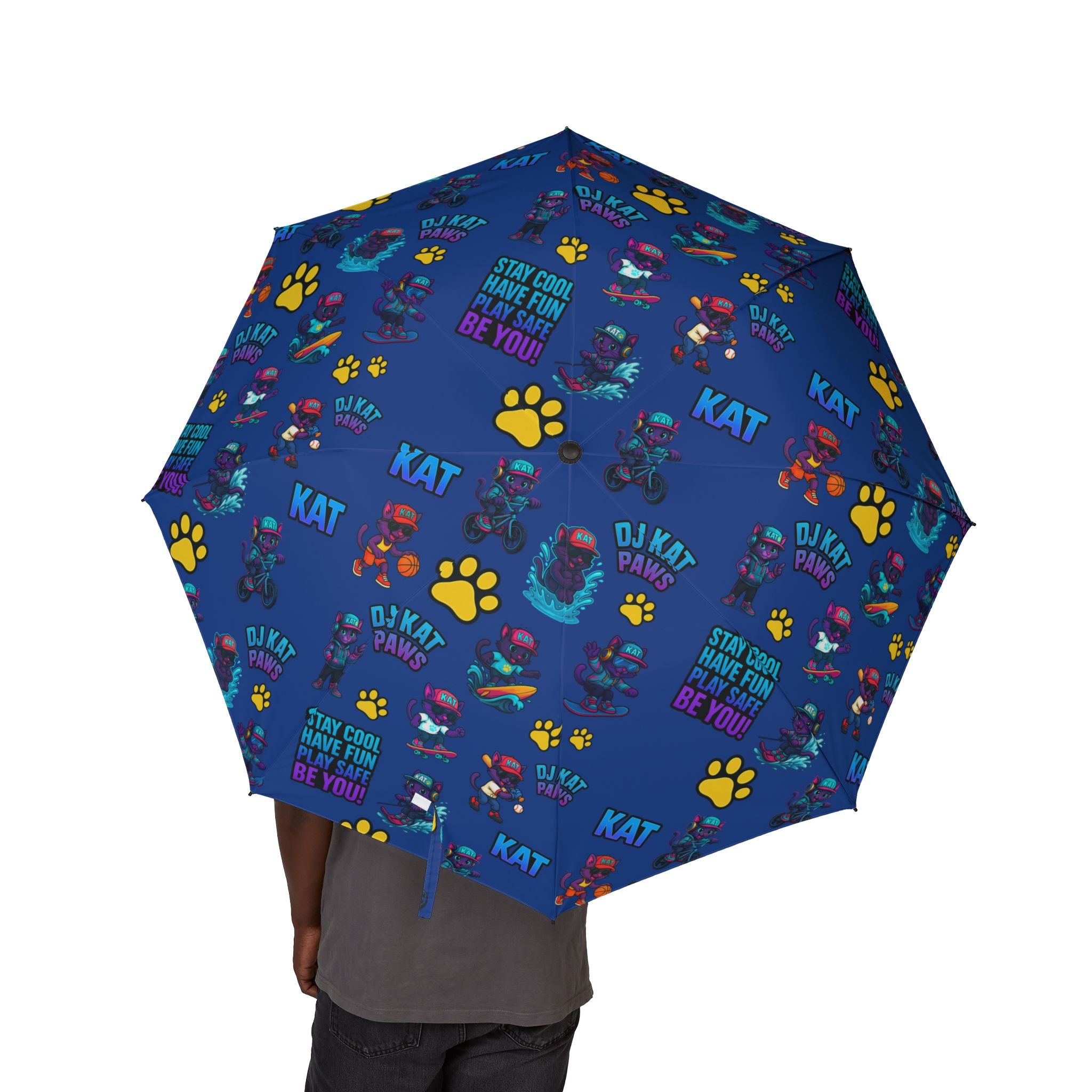 DJ Kat Paws Foldable Umbrella
