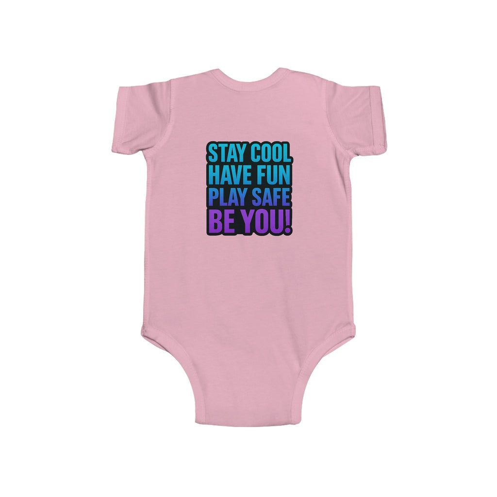DJ KAT PAWS Surfing Champ | Infant Bodysuit, Cute Baby Gift, Nursery Apparel, Baby Shower Gift, Unique Baby Clothing