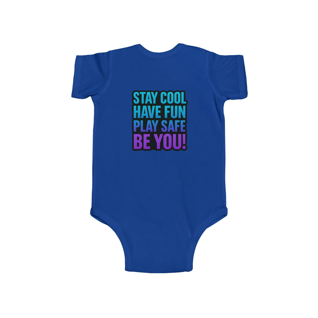 DJ KAT PAWS Surfing Champ | Infant Bodysuit, Cute Baby Gift, Nursery Apparel, Baby Shower Gift, Unique Baby Clothing