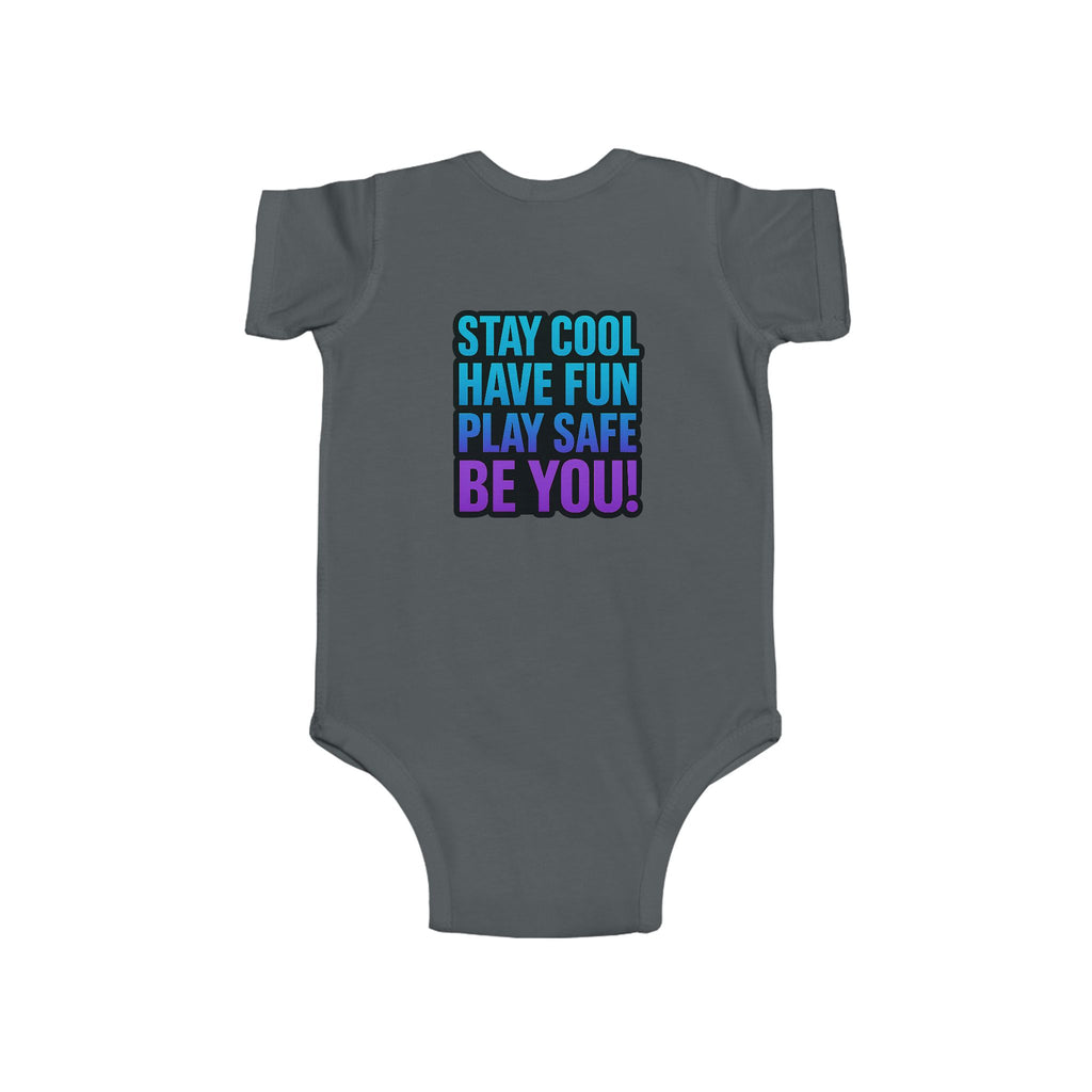 DJ KAT PAWS Surfing Champ | Infant Bodysuit, Cute Baby Gift, Nursery Apparel, Baby Shower Gift, Unique Baby Clothing