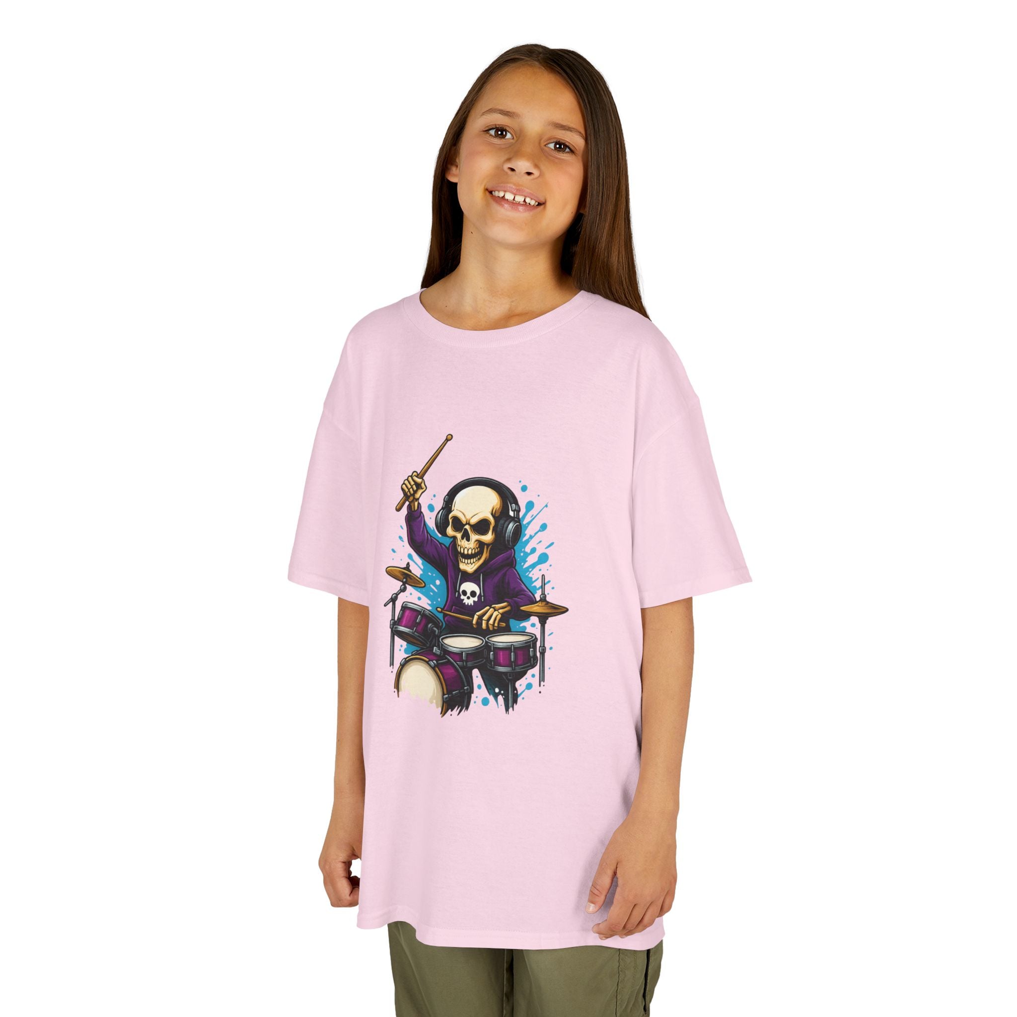 Bone Jams MC Bonez Kids Tee, Drumming Up The Dead