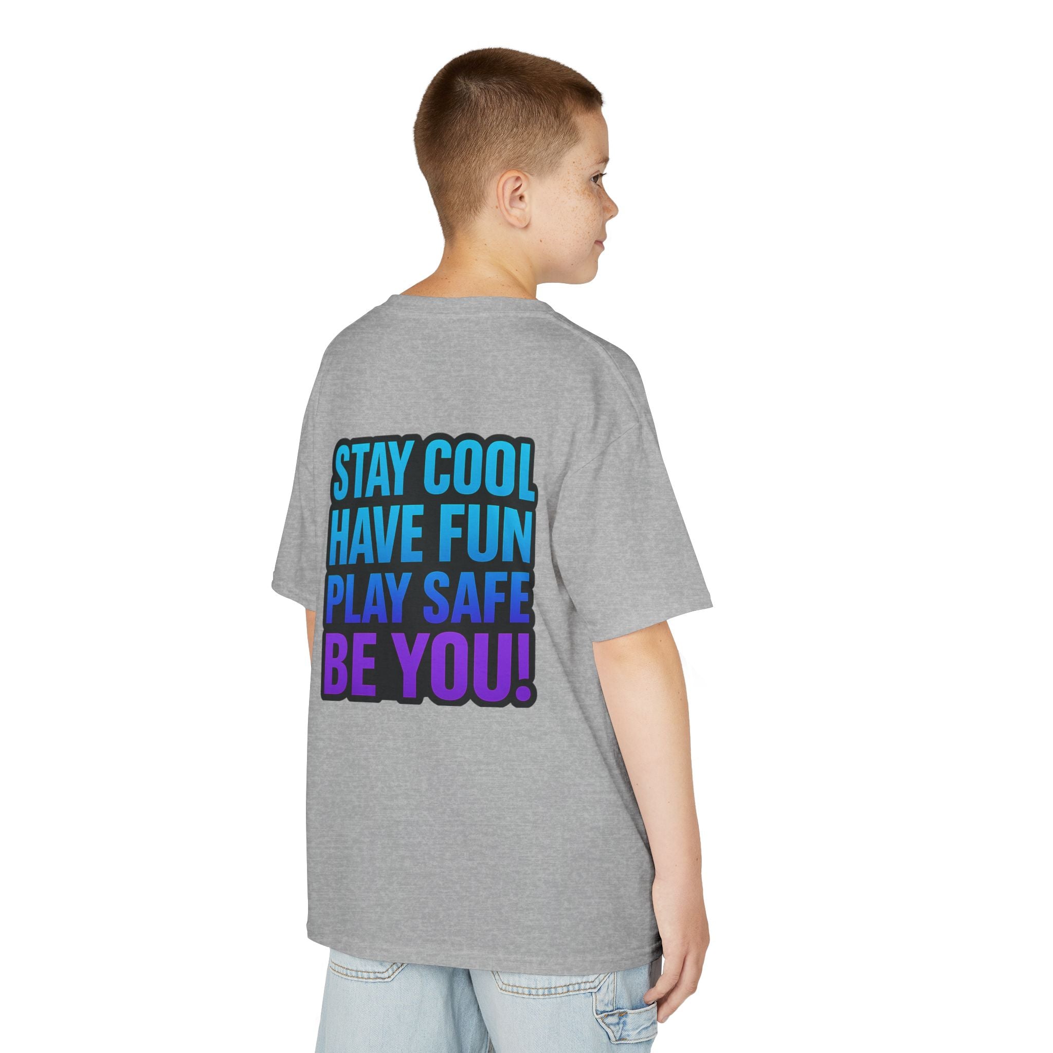 DJ KAT PAWS Purr-fectly Rad Kids Tee | Cool Apparel for Boys & Girls, Motivational Summer Wear & Playful Gift