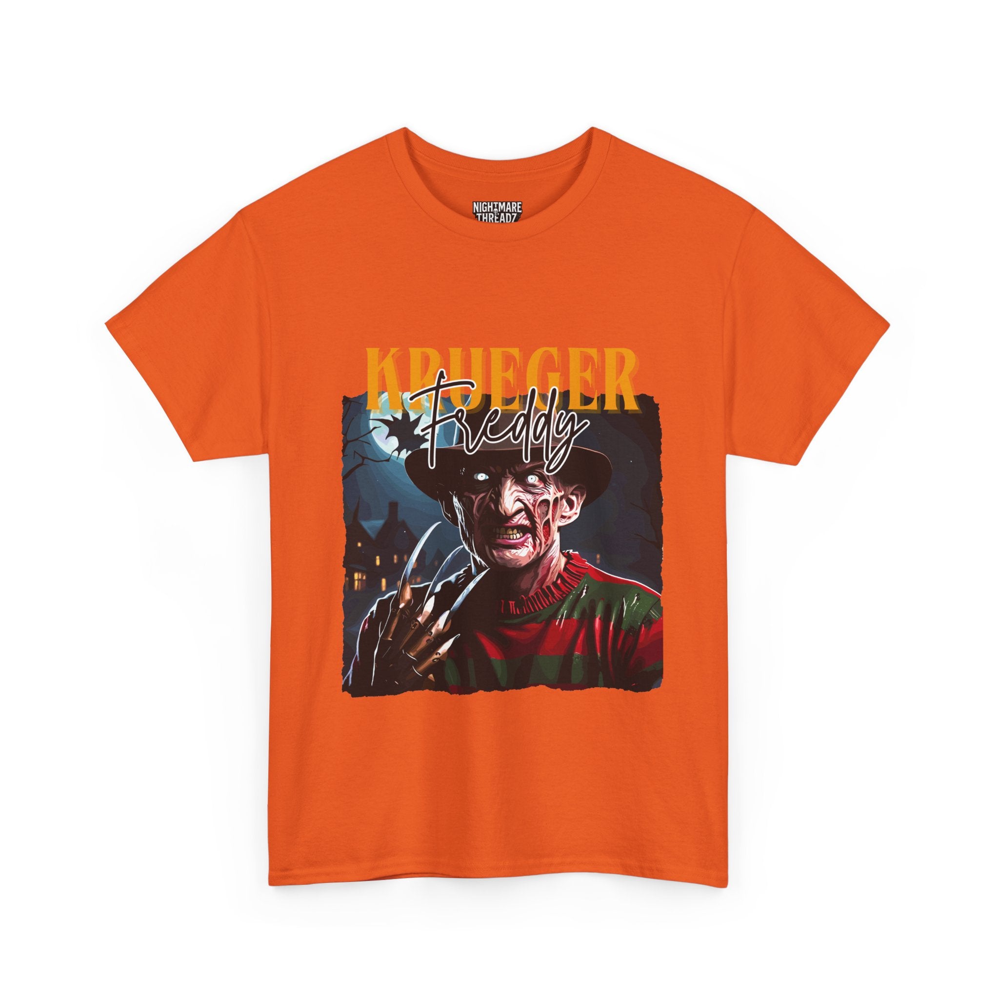 Freddy Krueger, Horror Graphic Tee, Unisex Cotton Shirt, Halloween Costume, Horror Movie Gift, Spooky T-Shirt, Horror Fan Apparel