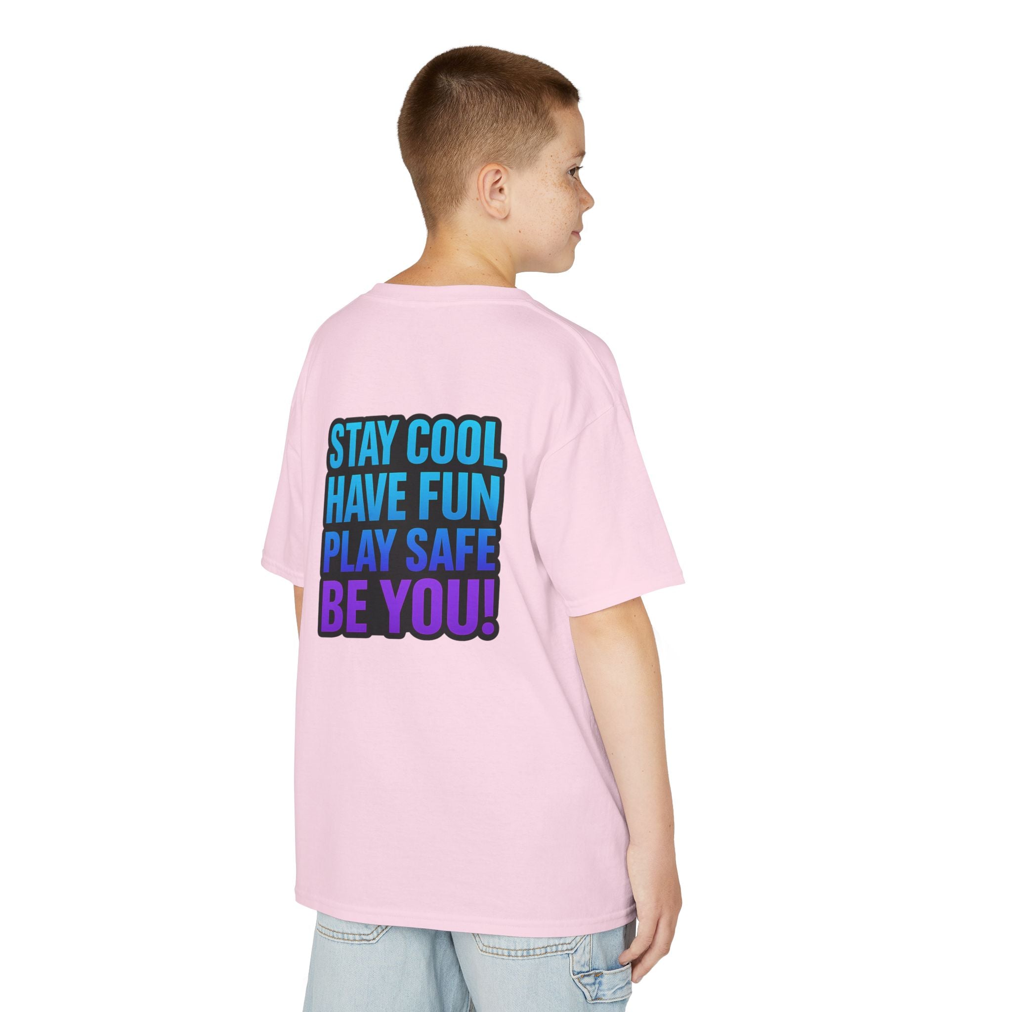 DJ KAT PAWS - Fun Skater Cat Design, Youth Summer T-Shirt, Cool Kids Apparel, Birthday Gift, Trendy Casual Wear