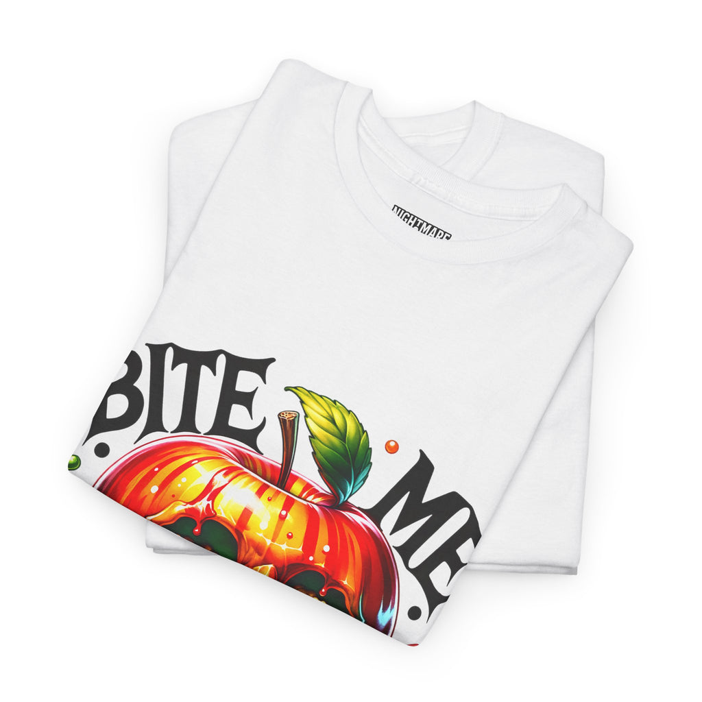 Bite Me Skull T-Shirt, Fun Graphic Tee, Halloween Costume Top, Trendy Casual Wear, Unique Gift Idea for Friends