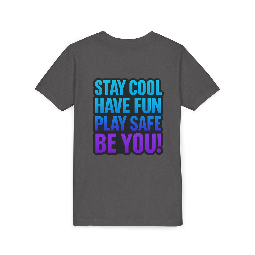 DJ KAT PAWS – Purr-fectly Rad Baseball Youth Tee | Fun Kids Graphic Shirt, Cool Cat Design, Perfect for Birthdays, Playdates & Sports Events