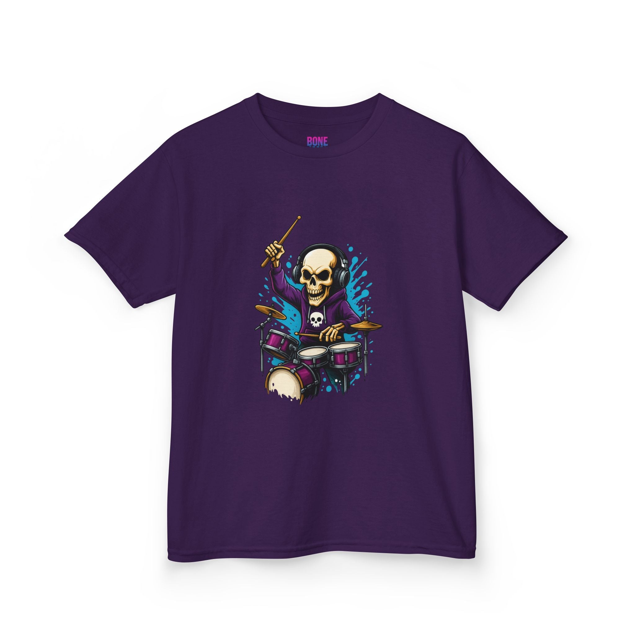 Bone Jams MC Bonez Kids Tee, Drumming Up The Dead