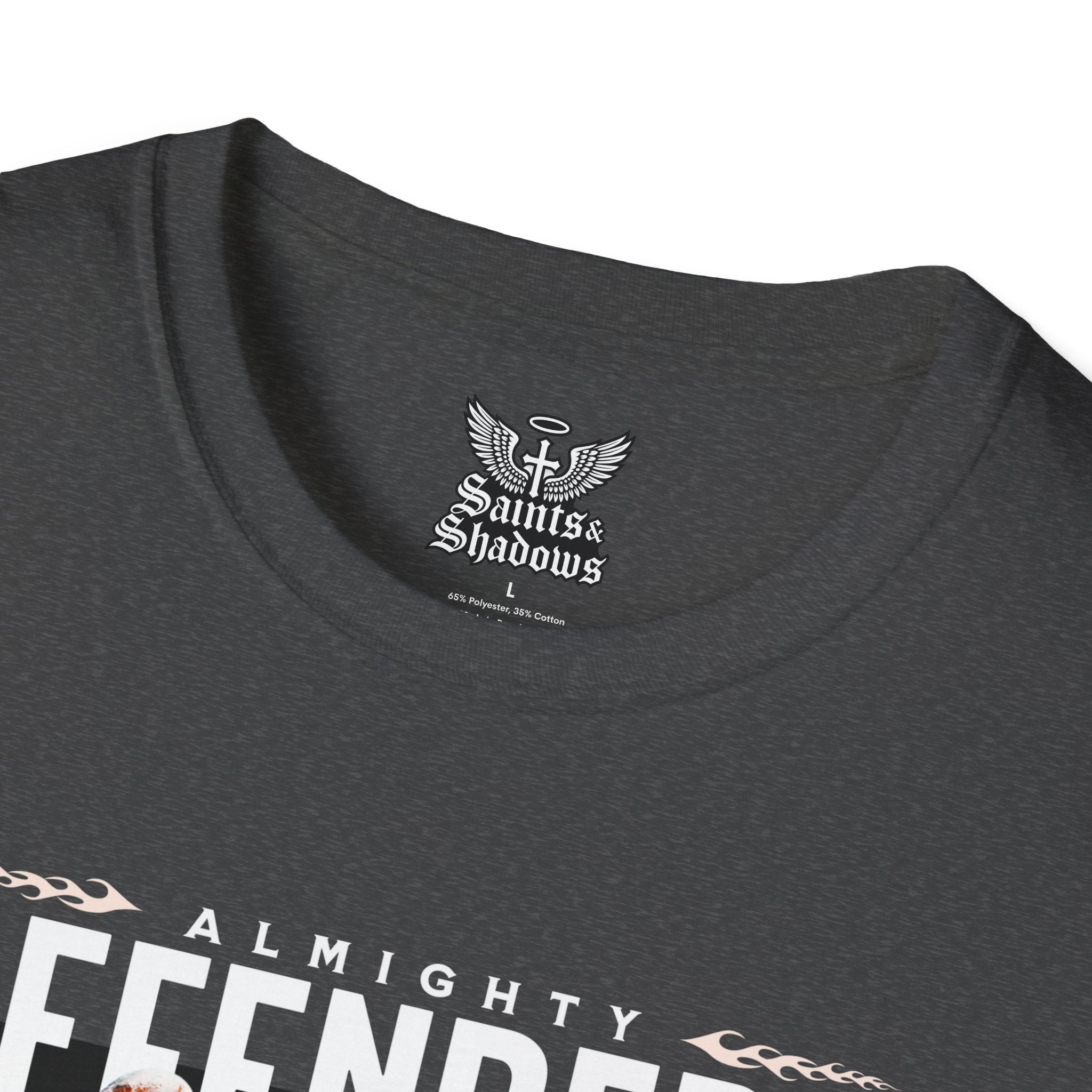 Saints and Shadows - Almighty Defenders, Angelic Artwork Unisex Softstyle T-Shirt, Casual Wear