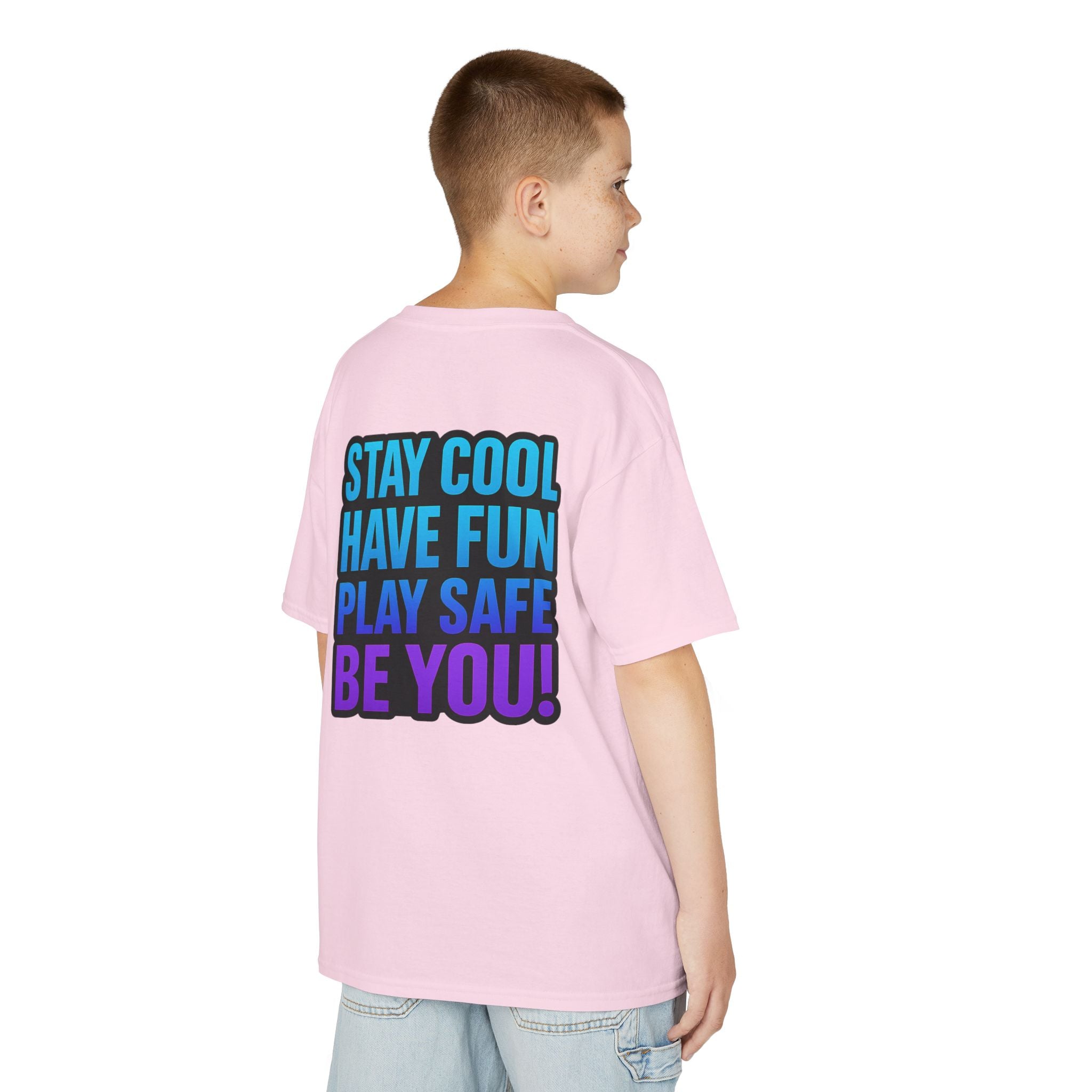 DJ KAT PAWS - Fun Skater Cat Design, Youth Summer T-Shirt, Cool Kids Apparel, Birthday Gift, Trendy Casual Wear
