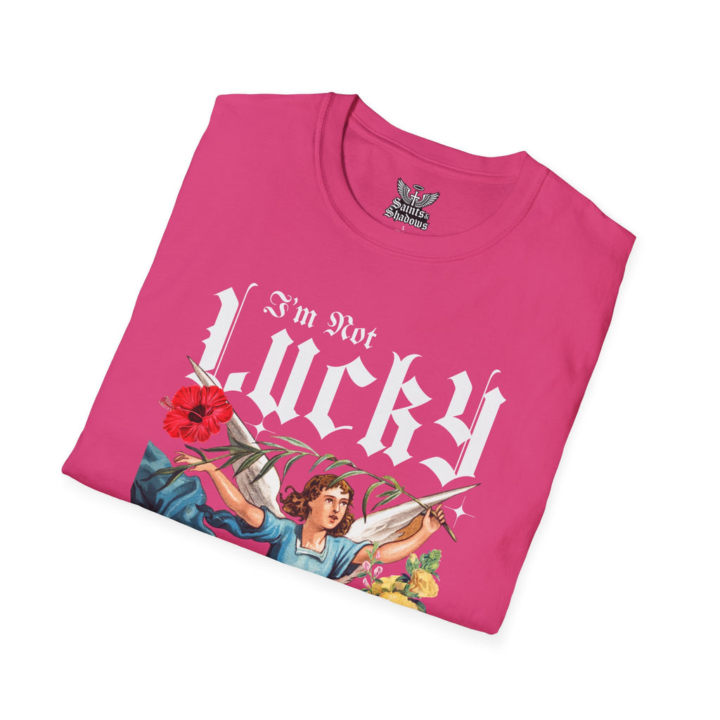 Saints and Shadows - I'm Not Lucky, But I'm Blessed T-Shirt, Unisex Graphic Tee