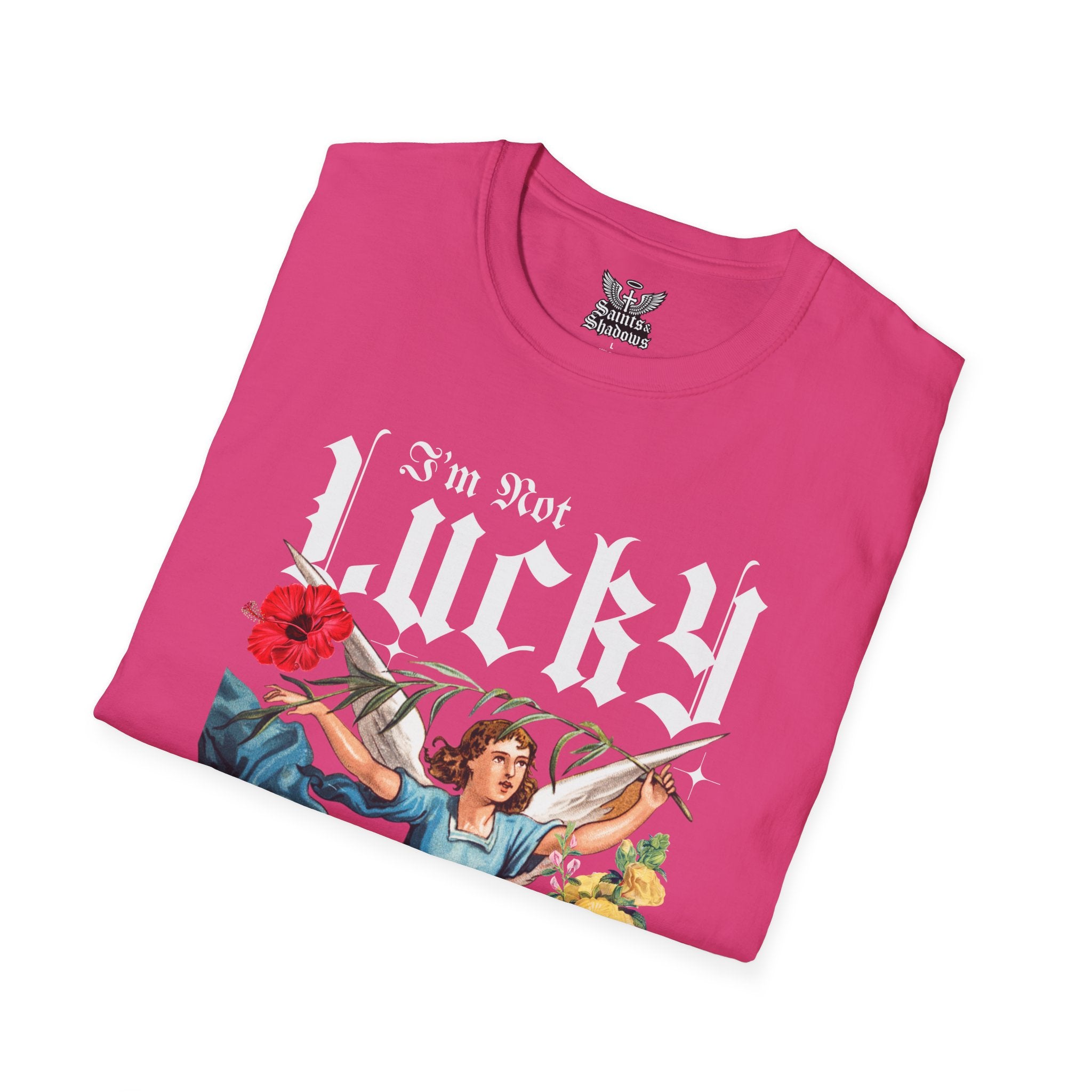 Saints and Shadows - I'm Not Lucky, But I'm Blessed T-Shirt, Unisex Graphic Tee