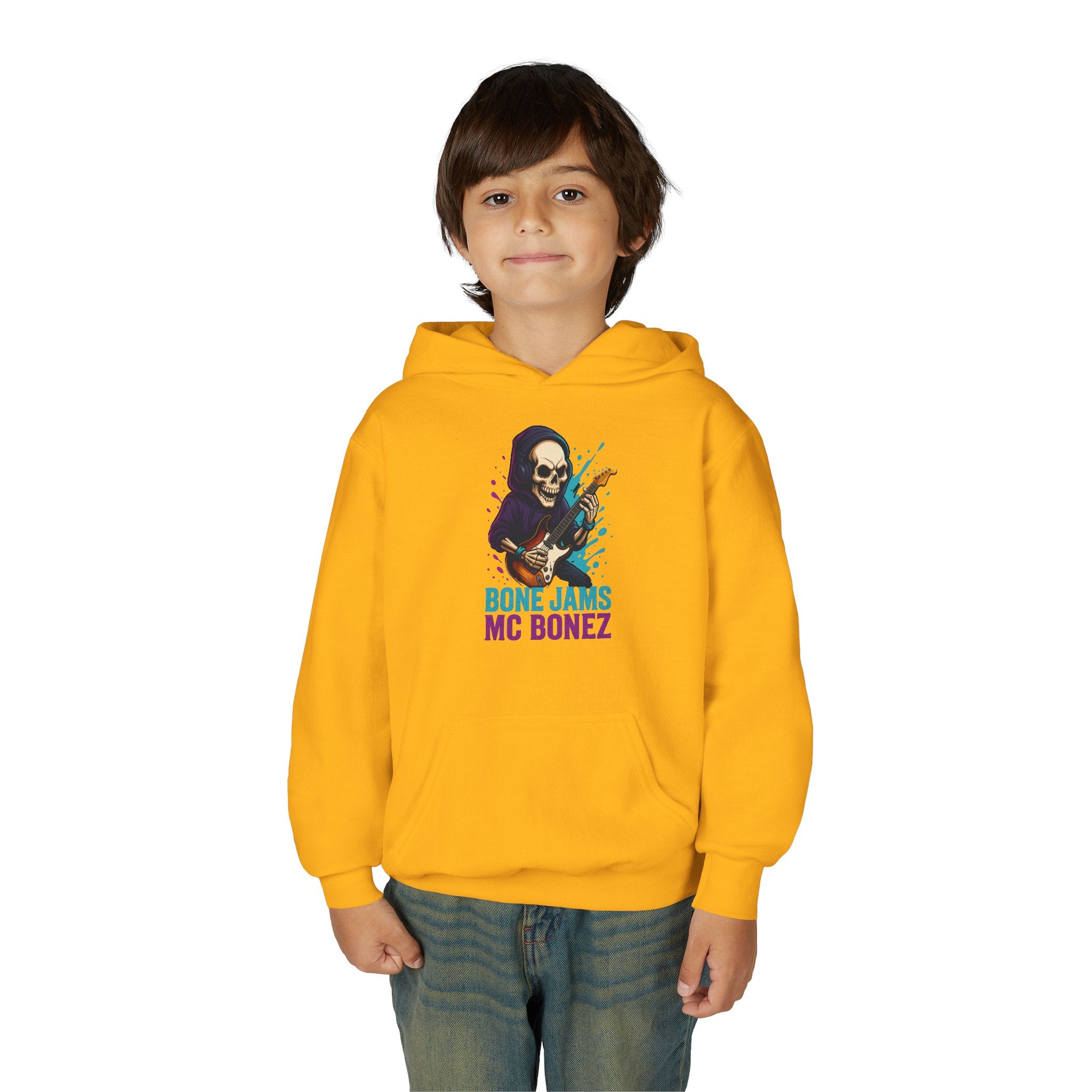 Bone Jams MC Bonez, Kids Hoodie - Gutted Guitarist