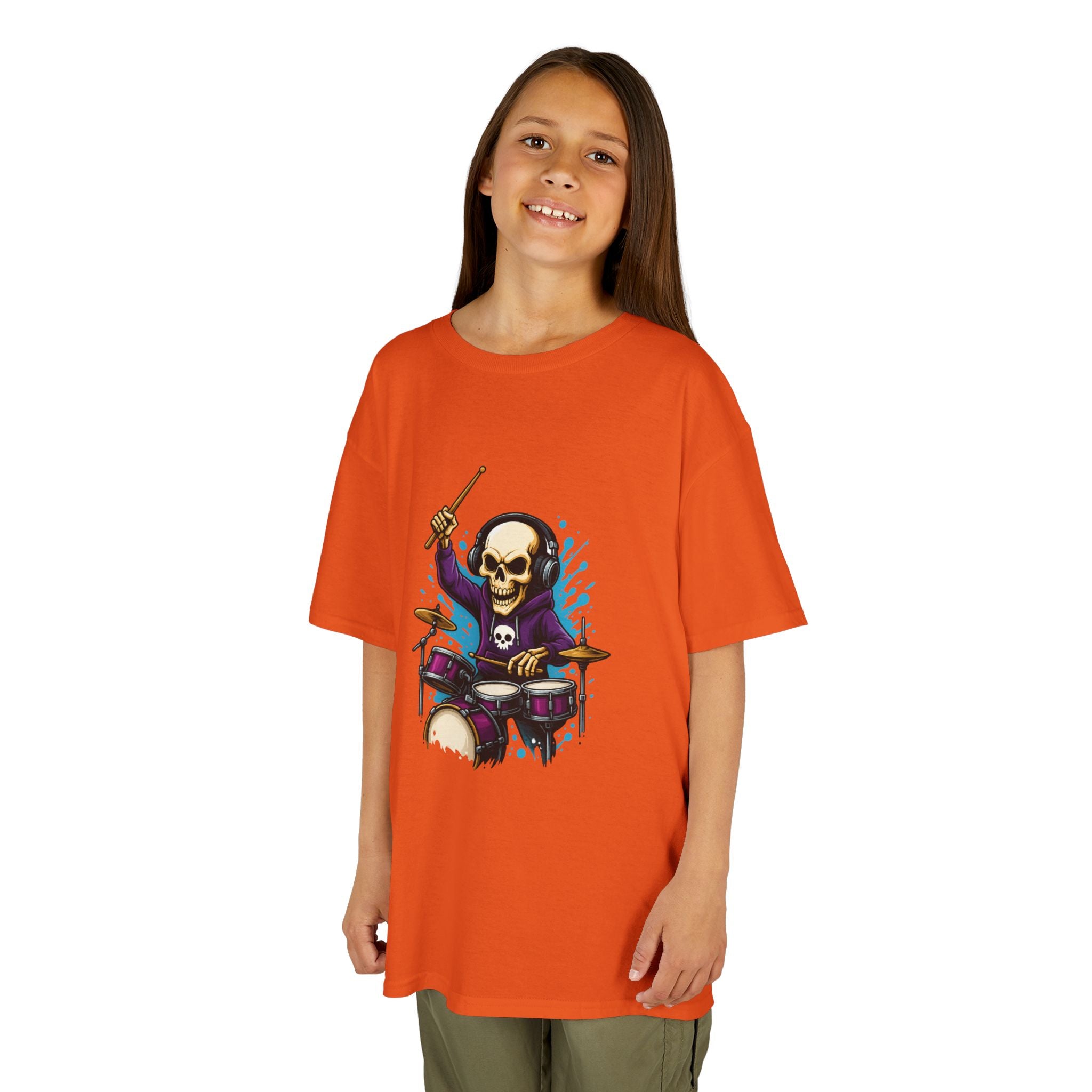 Bone Jams MC Bonez Kids Tee, Drumming Up The Dead
