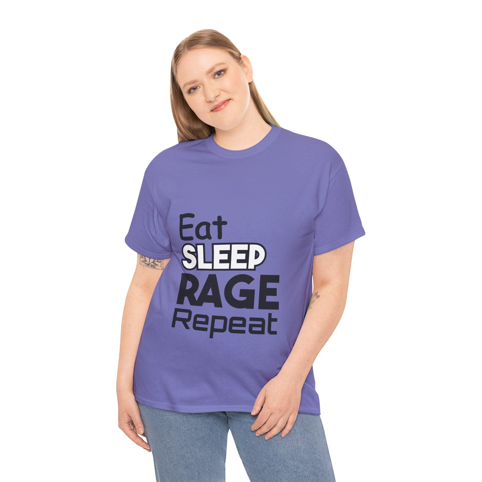 Eat Sleep Rage Repeat Tee