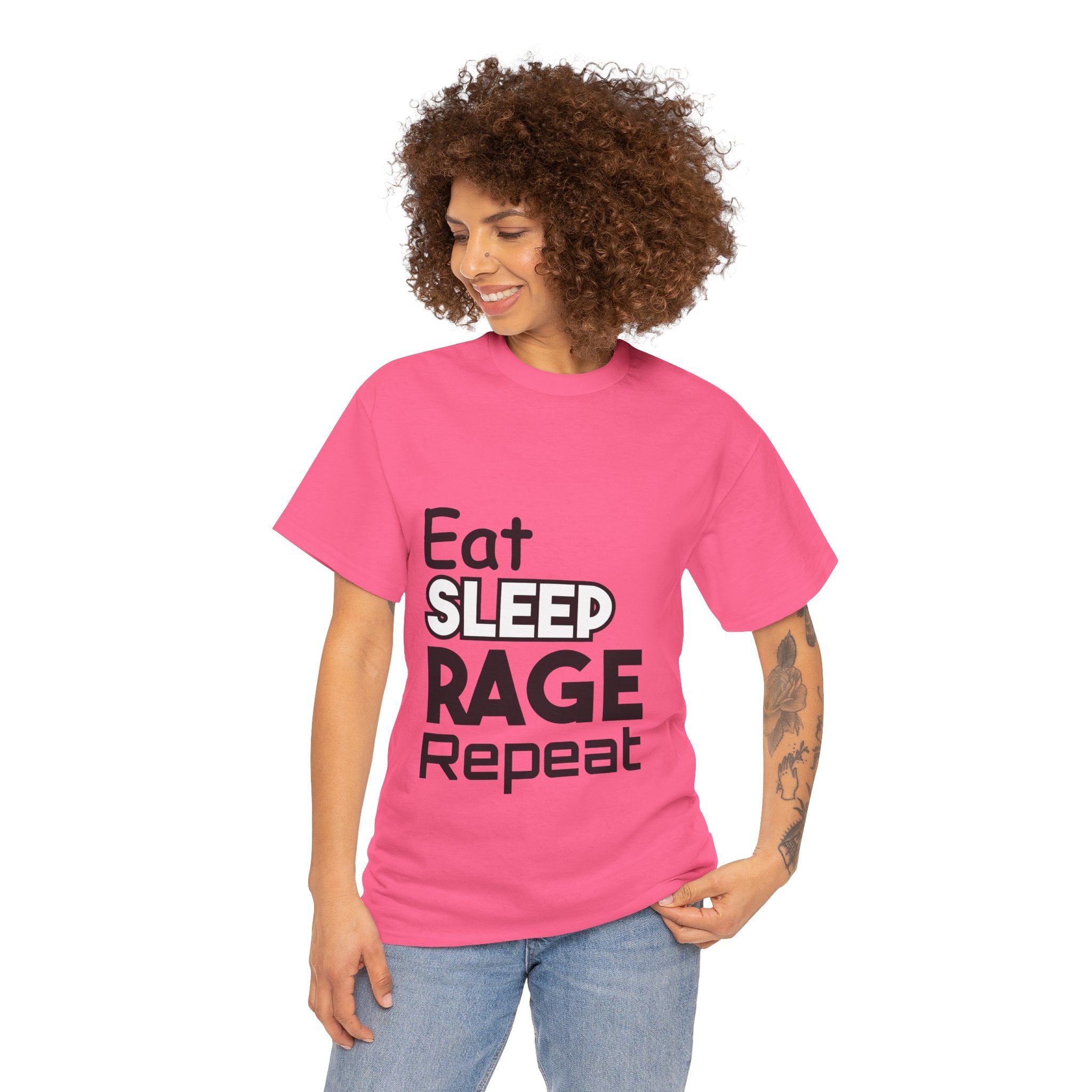 Eat Sleep Rage Repeat Tee