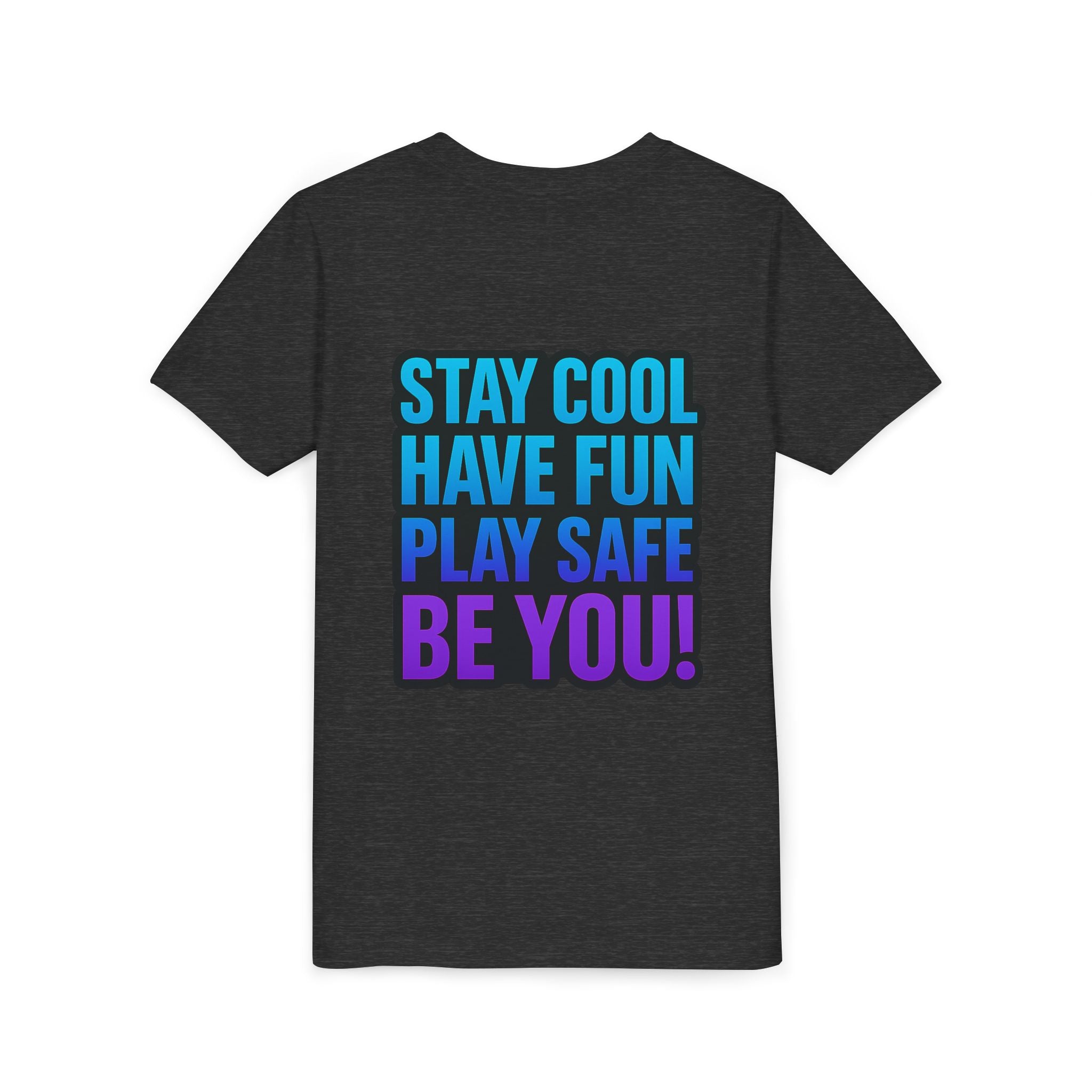 DJ KAT PAWS Paw-Sitive Waves Only, Youth Tee | Kids Surfing T-Shirt, Fun Cat Graphic Top, Summer Apparel, Gifts for Animal Lovers