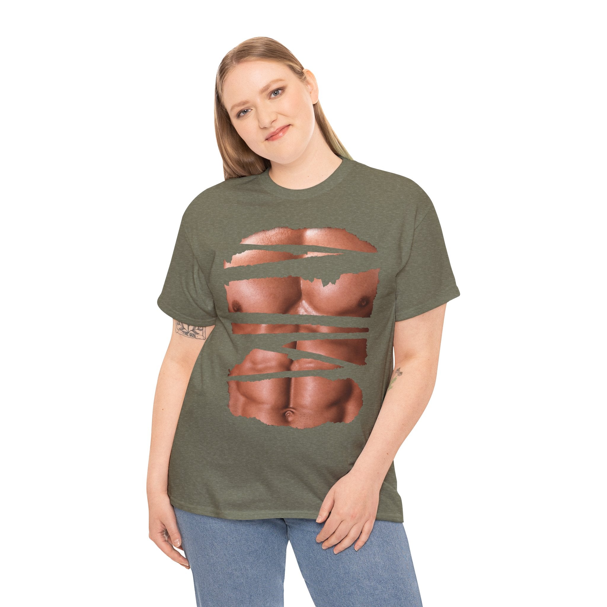 Shredded Abs Tee