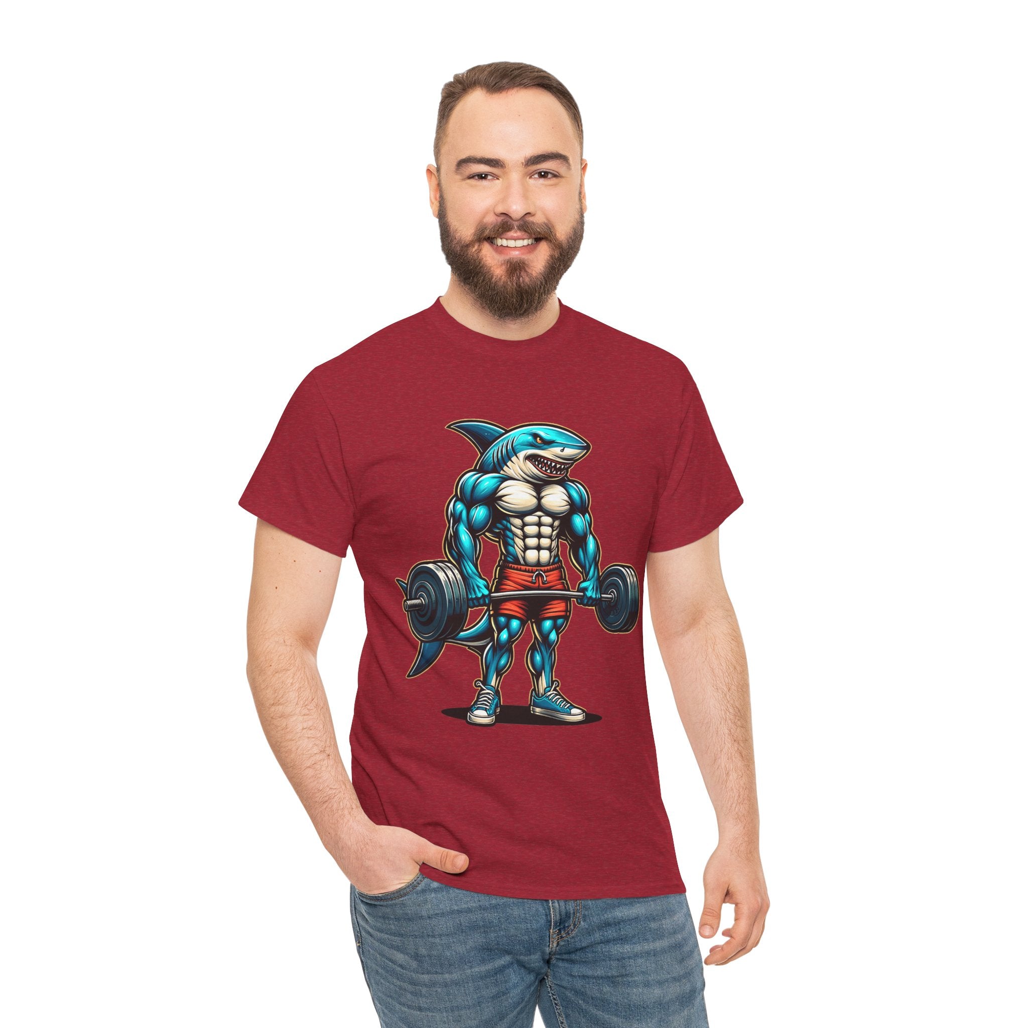 Muscular Shark T-Shirt