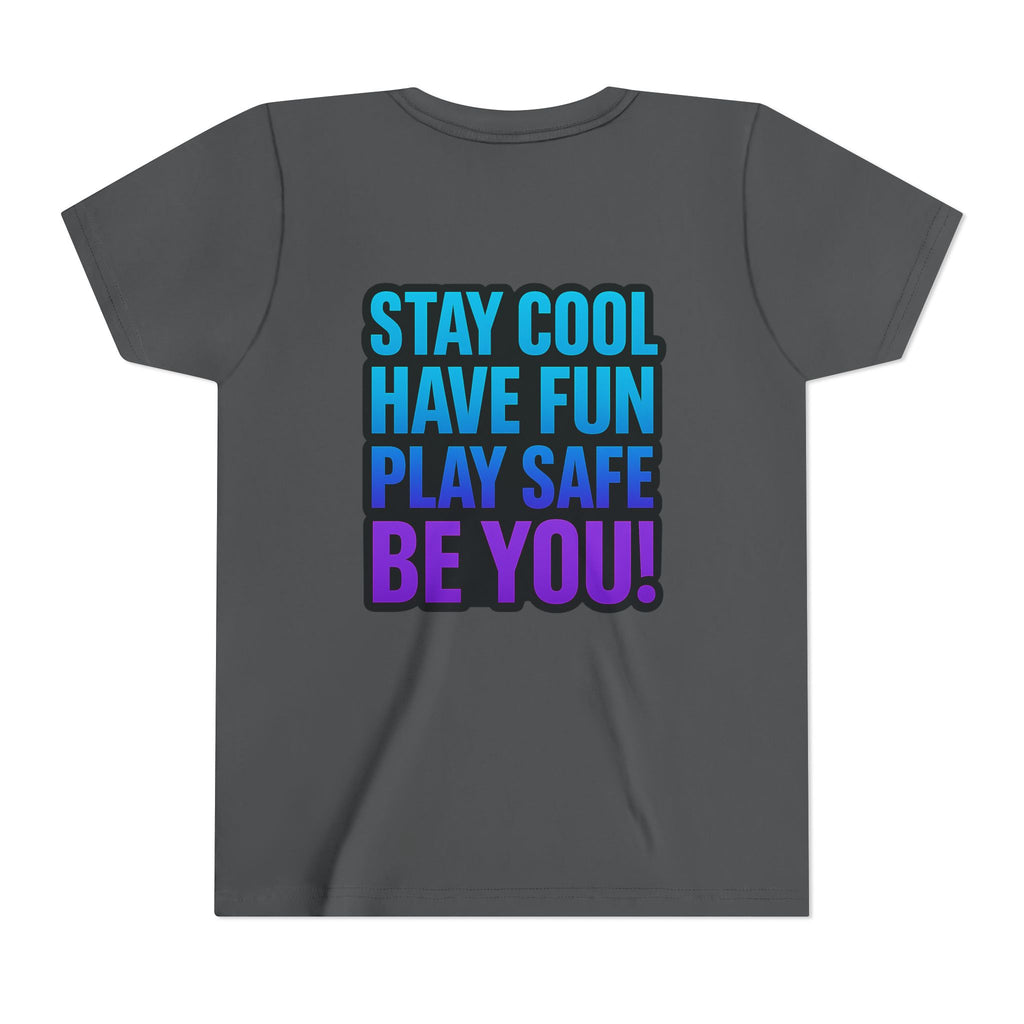 DJ KAT PAWS – Purr-fectly Rad Baseball Youth Tee | Fun Kids Graphic Shirt, Cool Cat Design, Perfect for Birthdays, Playdates & Sports Events