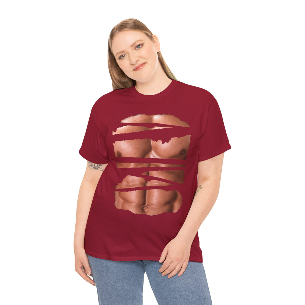Shredded Abs Tee