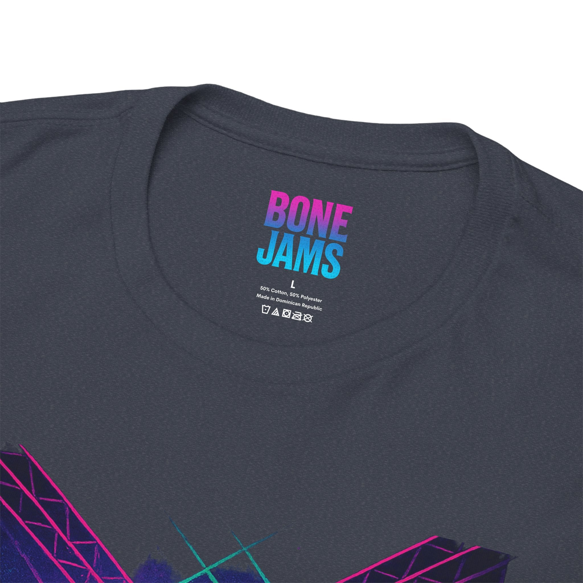 Bone Jams Rockin’ Skeleton, Tee | Loud Enough to Wake the Dead | Unisex Cotton Shirt for Music Lovers, Concerts, Halloween, Gifts