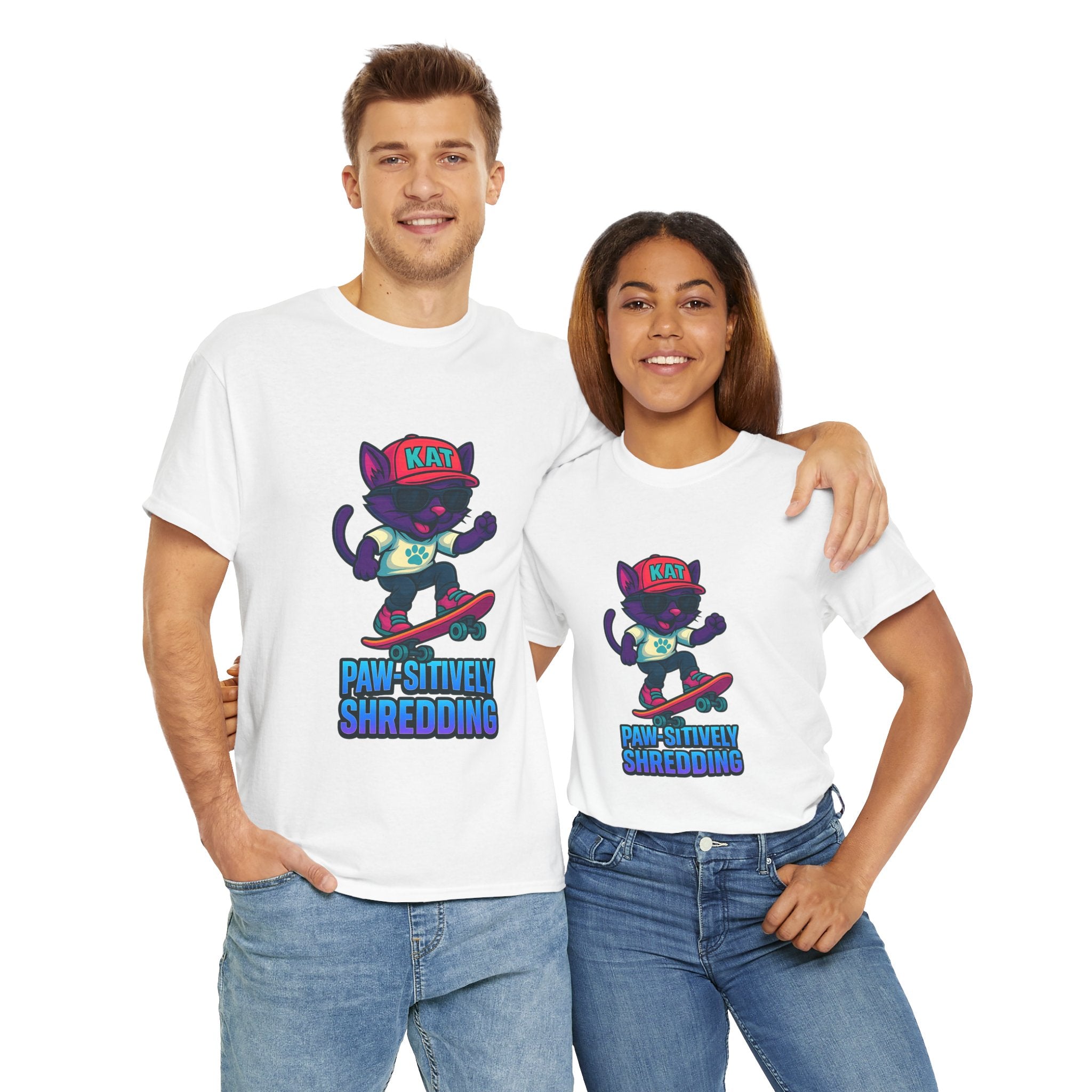 DJ KAT PAWS Paw-sitively Shredding Tee