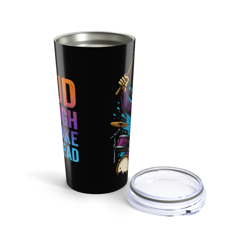 Bone Jams MC Bonez, 20oz Tumbler | Music Vibe Travel Mug for Music Lovers, Cool Drinkware & Party Gift