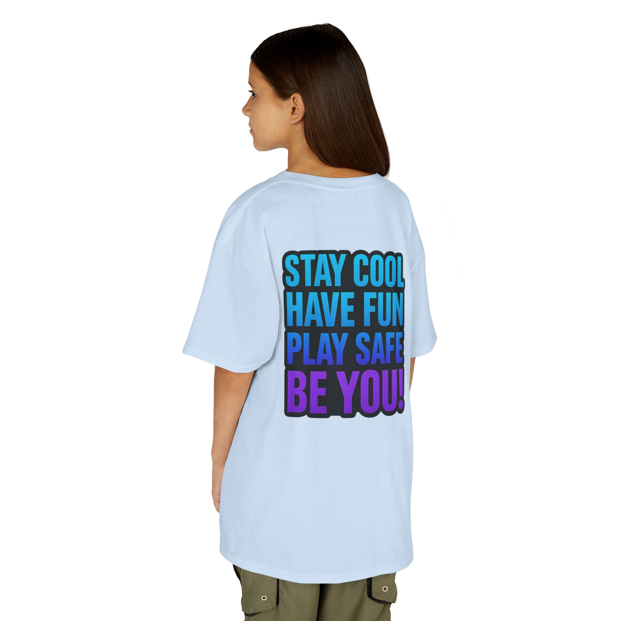 DJ KAT PAWS - Fun Skater Cat Design, Youth Summer T-Shirt, Cool Kids Apparel, Birthday Gift, Trendy Casual Wear