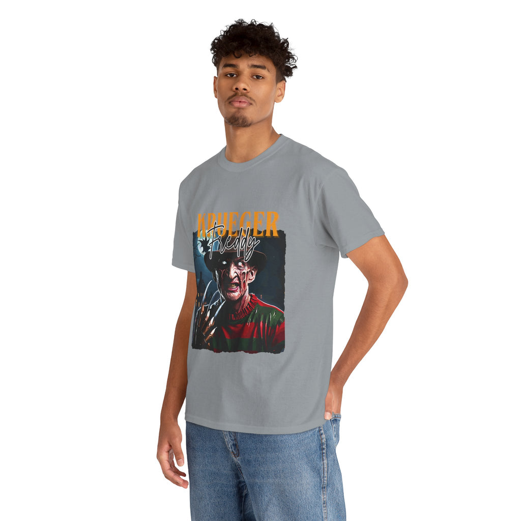 Freddy Krueger, Horror Graphic Tee, Unisex Cotton Shirt, Halloween Costume, Horror Movie Gift, Spooky T-Shirt, Horror Fan Apparel