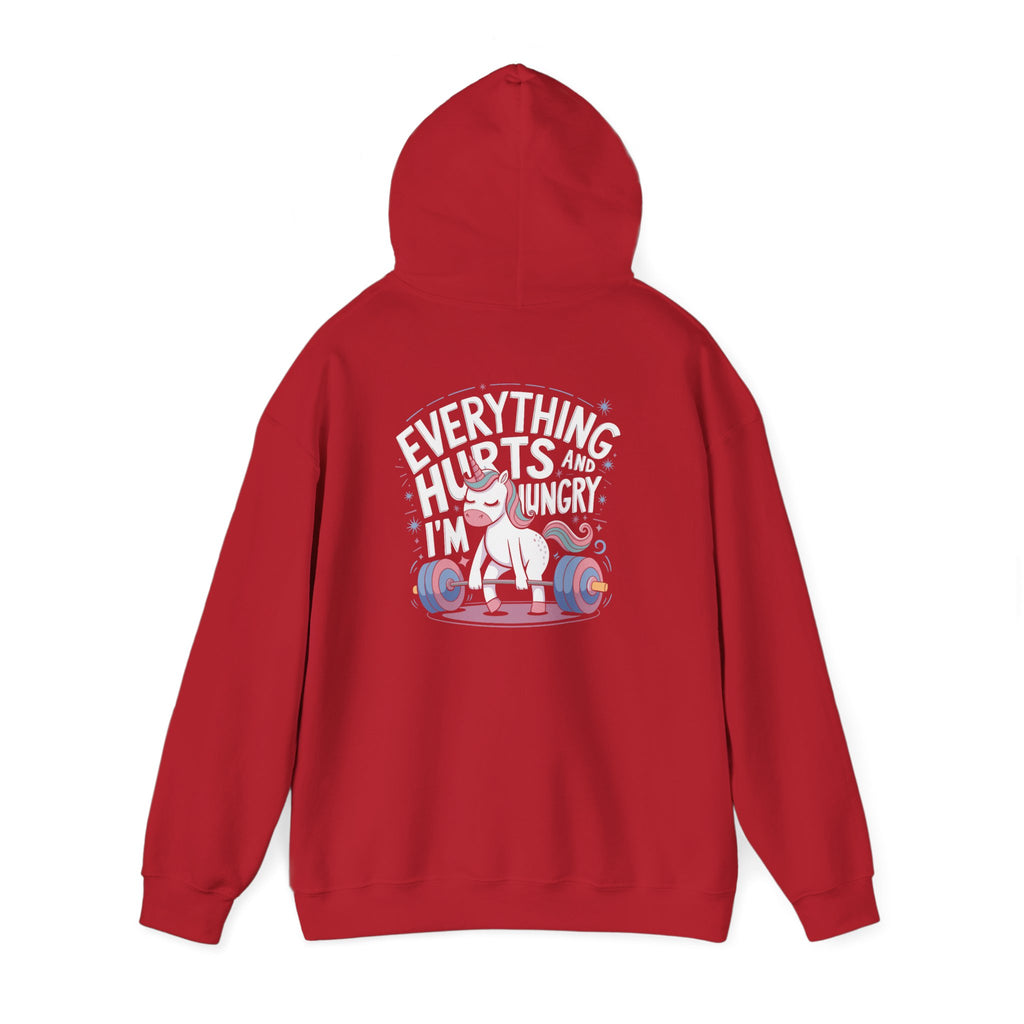Everything Hurts, Everyday Grind Sweatshirt for Fitness Enthusiasts, Gym Hoodie, Workout Gear, Gift for Gym Lovers