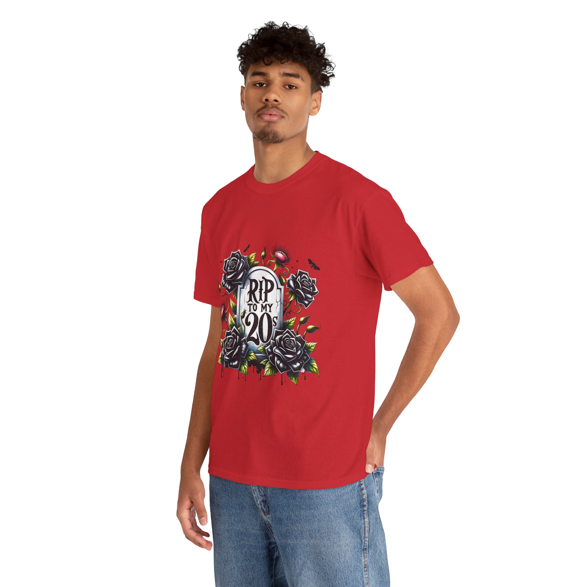 RIP to My 20s Tee, Funny Birthday Gift, Vintage Style Oversized Shirt, Casual Wardrobe Staple, Celebration Apparel