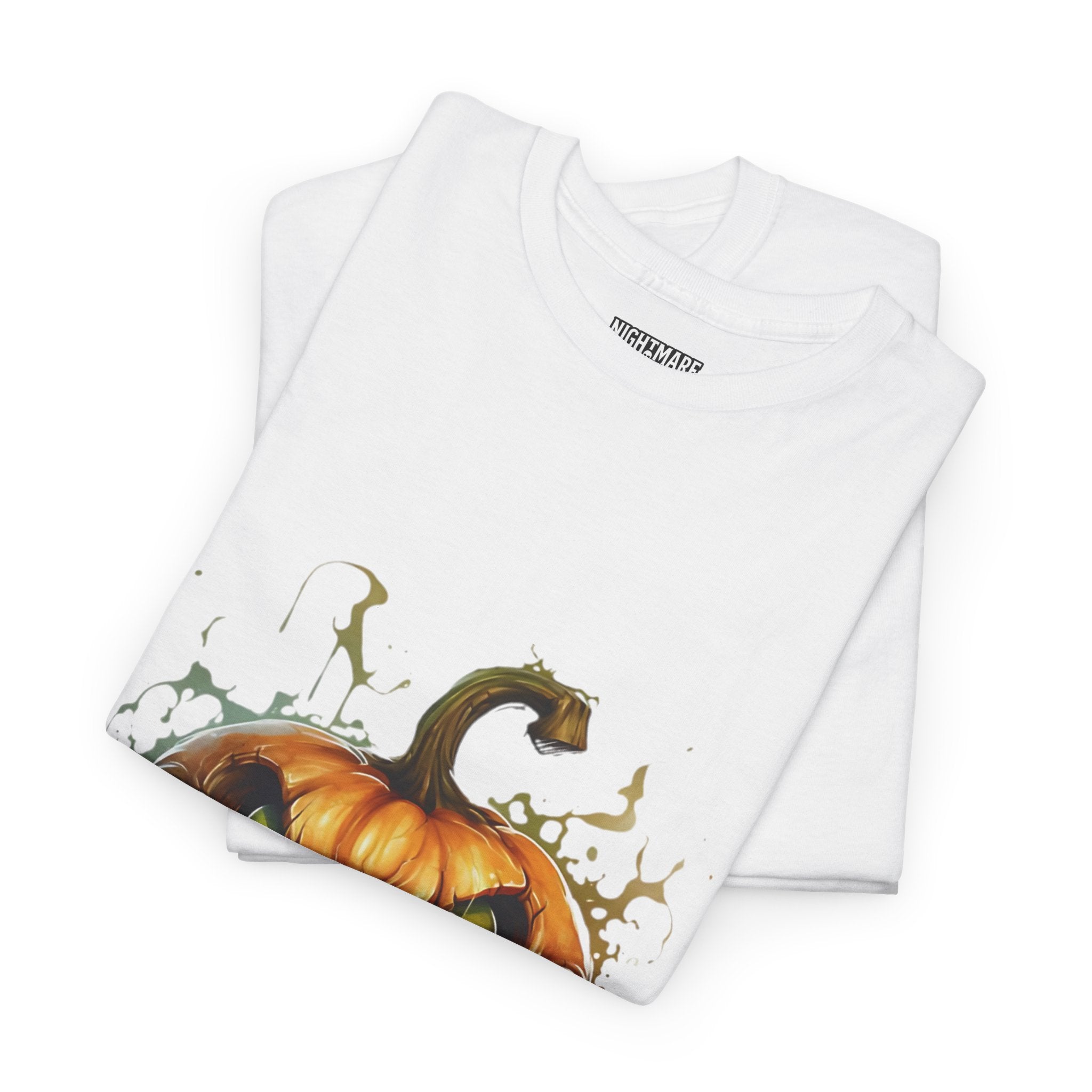 Spooky Pumpkin, Horror Graphic Tee, Unisex Cotton Shirt, Halloween Costume, Horror Movie Gift, Spooky T-Shirt, Horror Fan Apparel