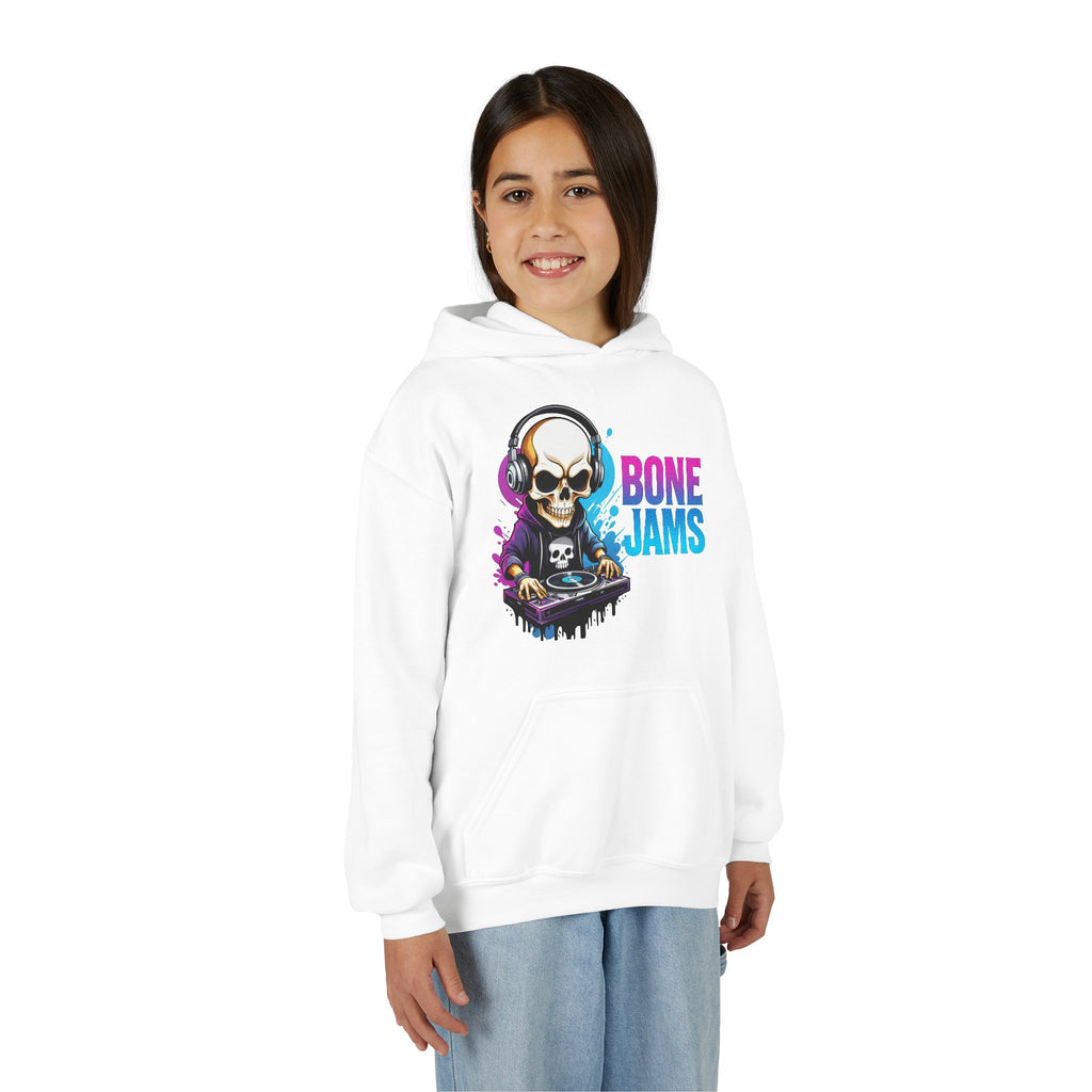 Bone Jams MC Bonez, Kids Hoodie Skull DJ