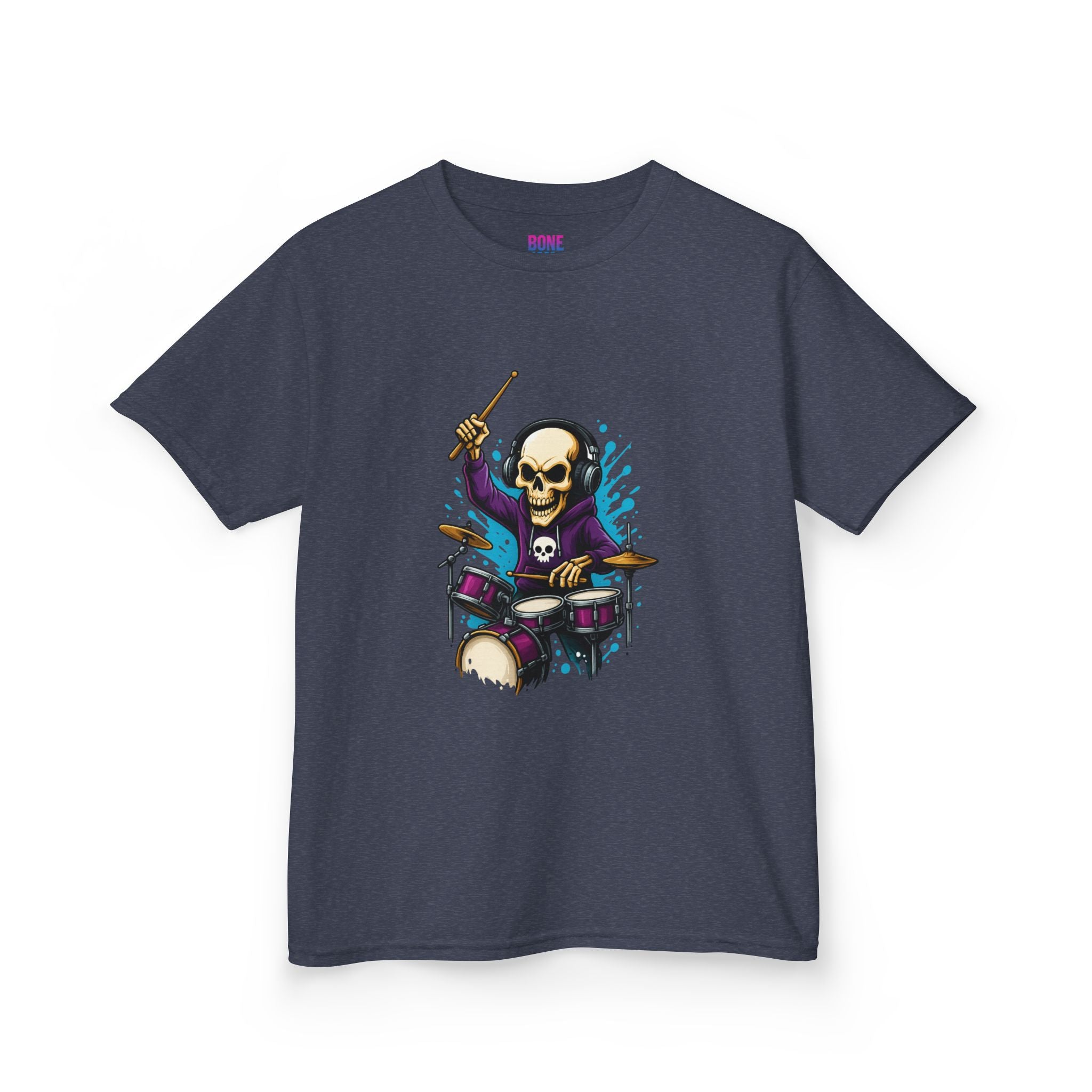 Bone Jams MC Bonez Kids Tee, Drumming Up The Dead