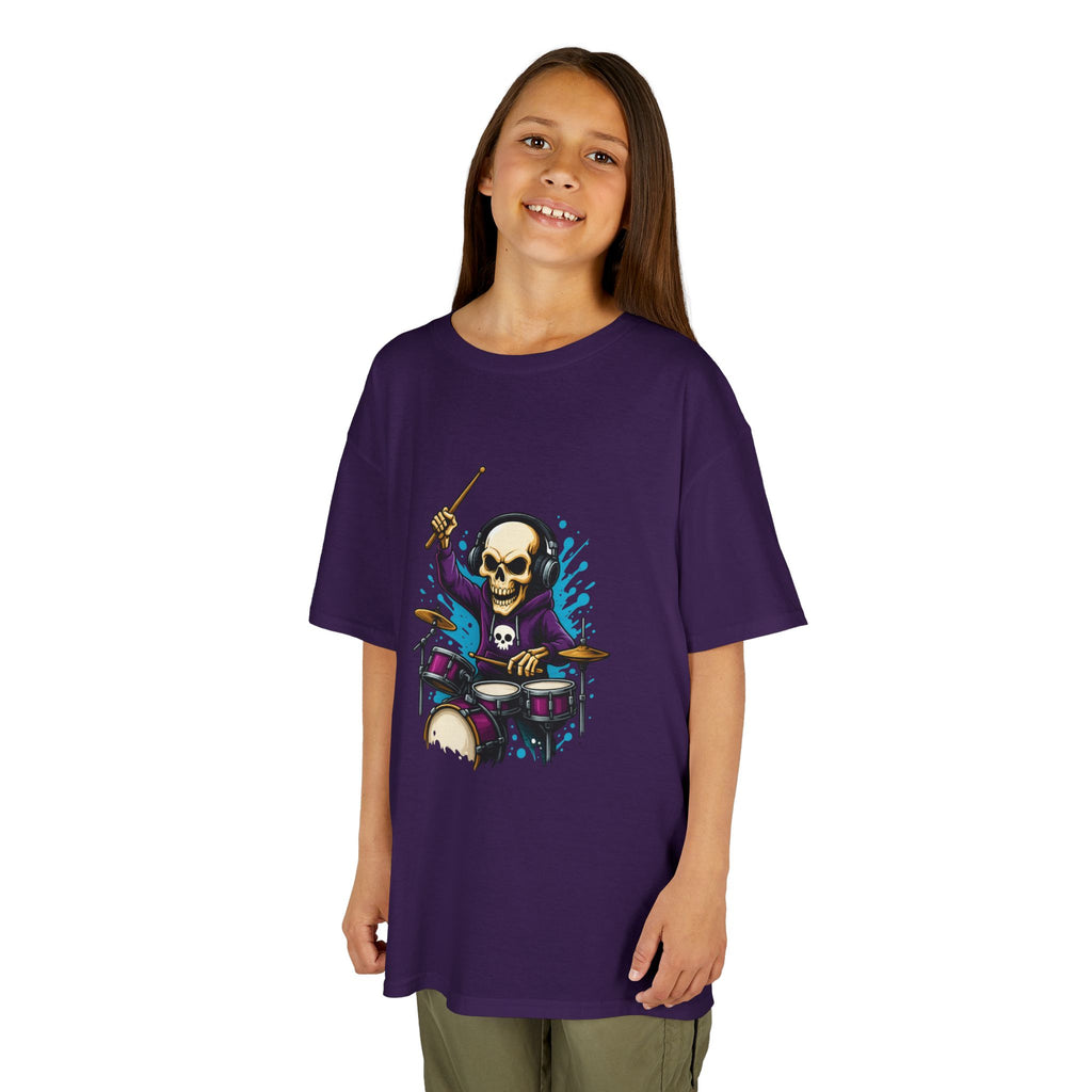 Bone Jams MC Bonez Kids Tee, Drumming Up The Dead