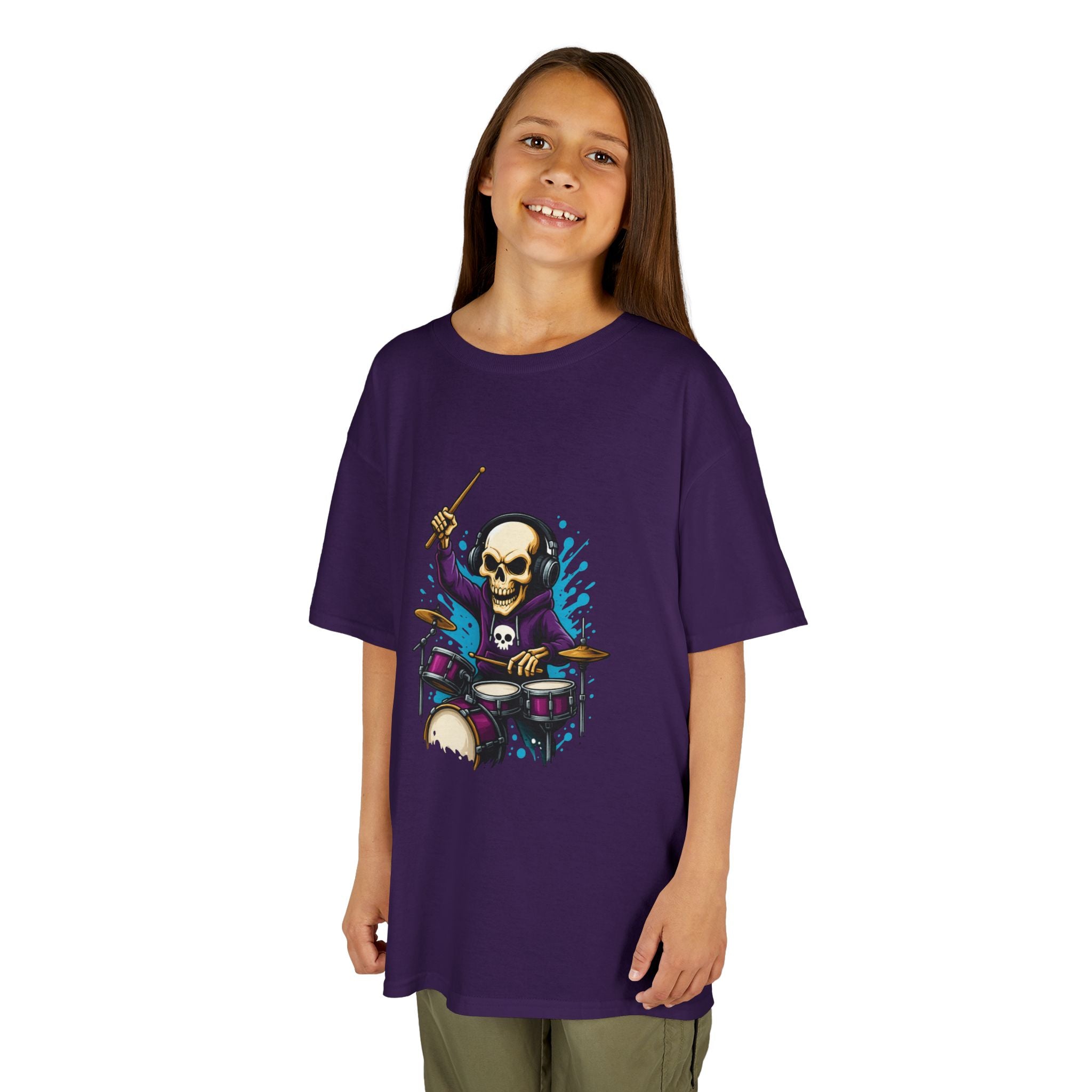 Bone Jams MC Bonez Kids Tee, Drumming Up The Dead