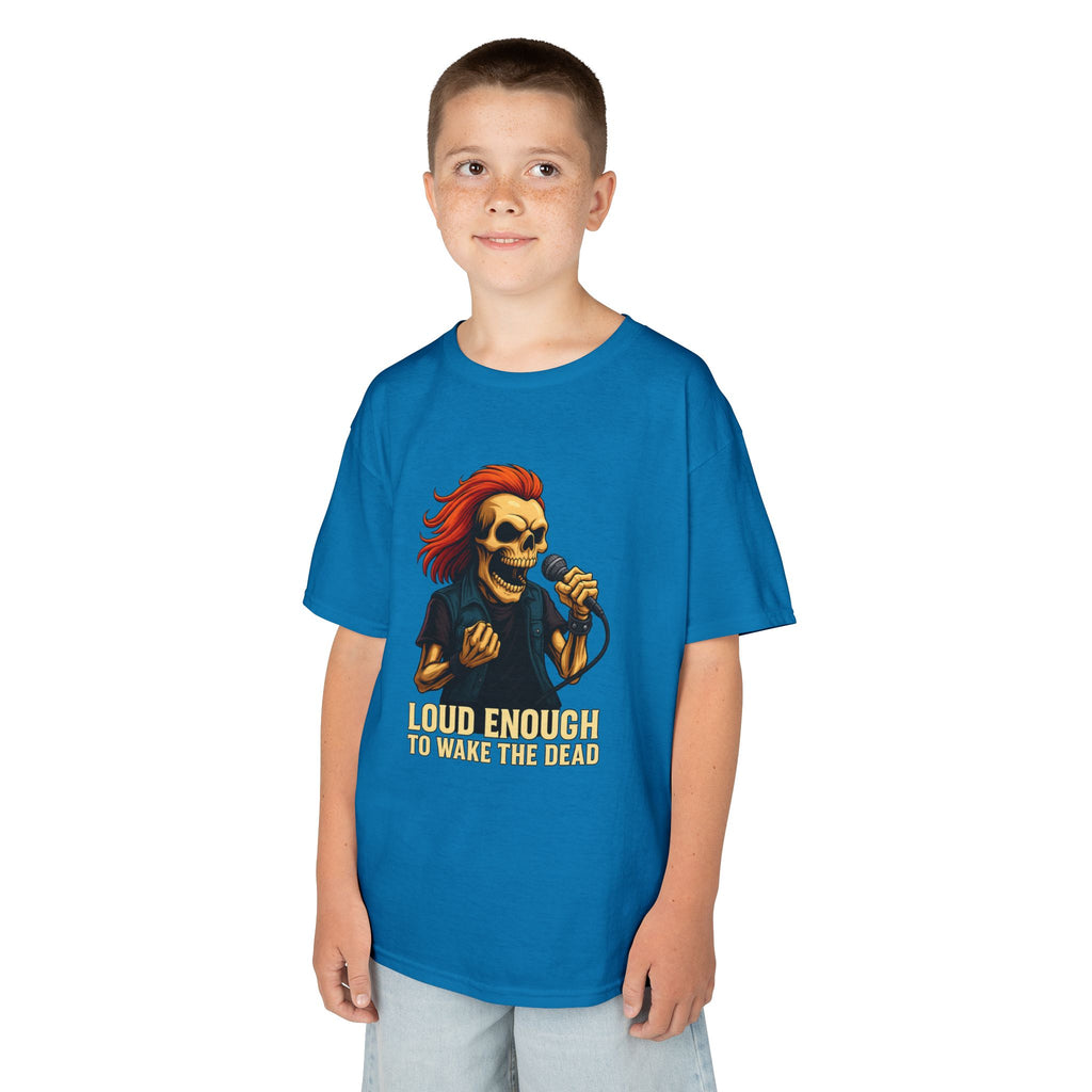 Bone Jams MC Bonez Kids Tee, Loud Enough  to Wake the Dead