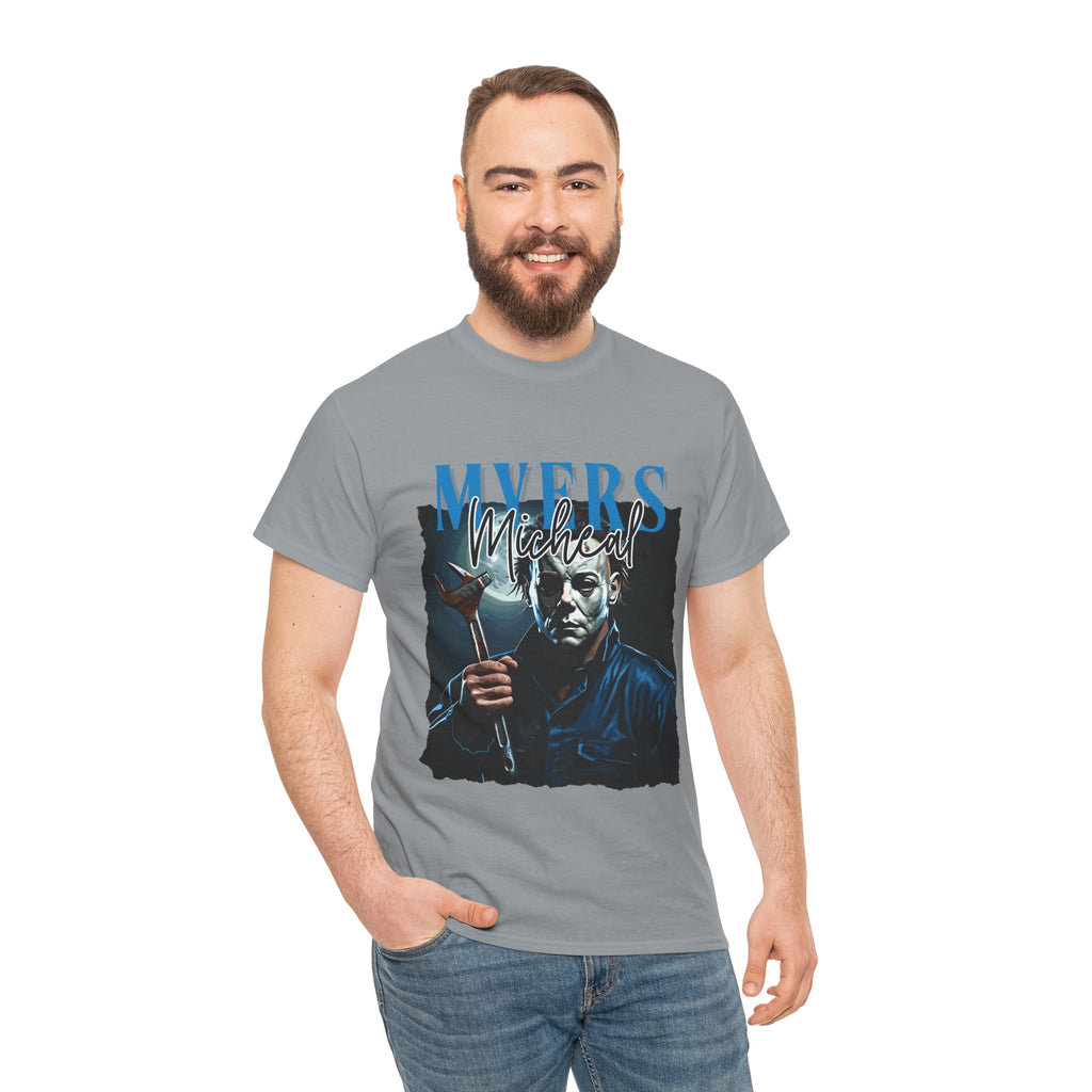 Michael Myers - Horror Graphic Tee, Unisex Cotton Shirt, Halloween Costume, Horror Movie Gift, Spooky T-Shirt, Horror Fan Apparel