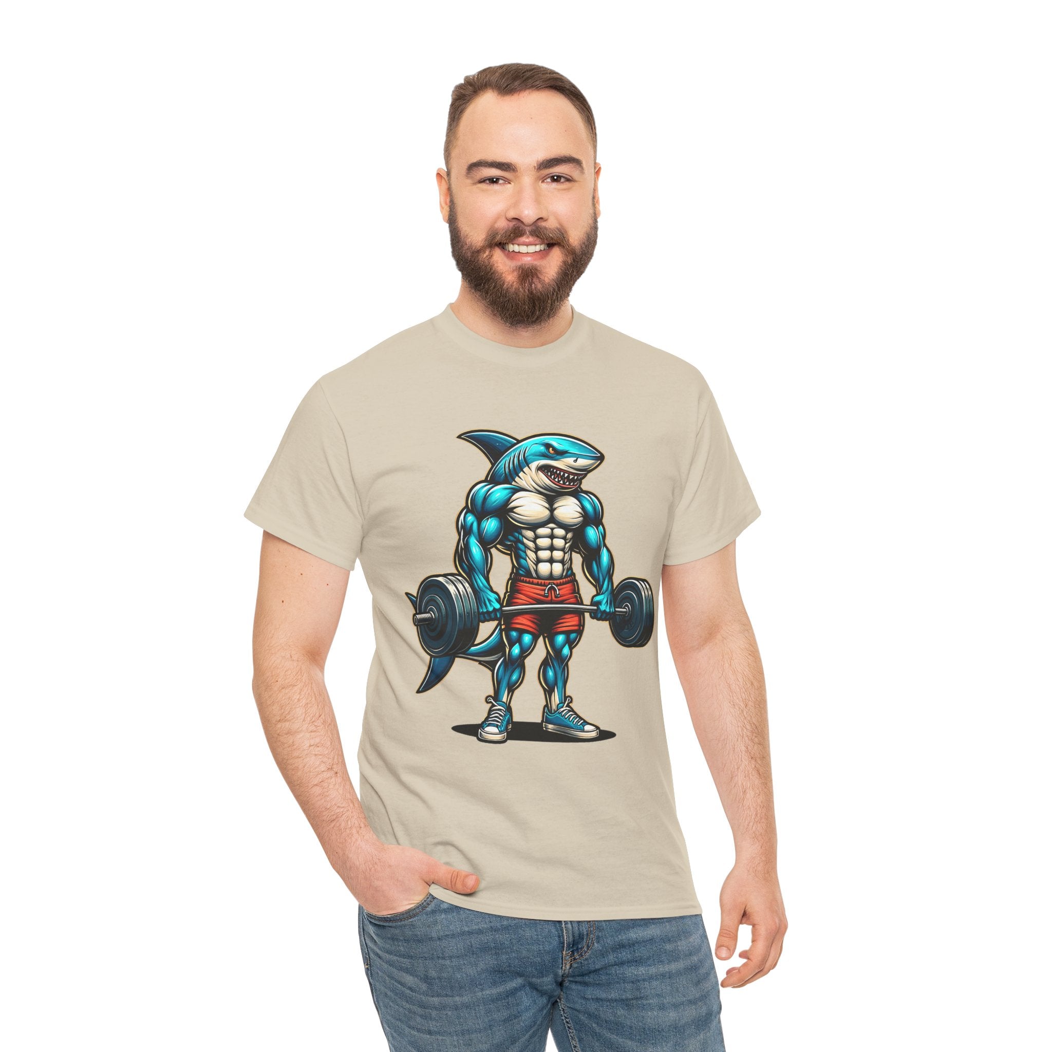Muscular Shark T-Shirt