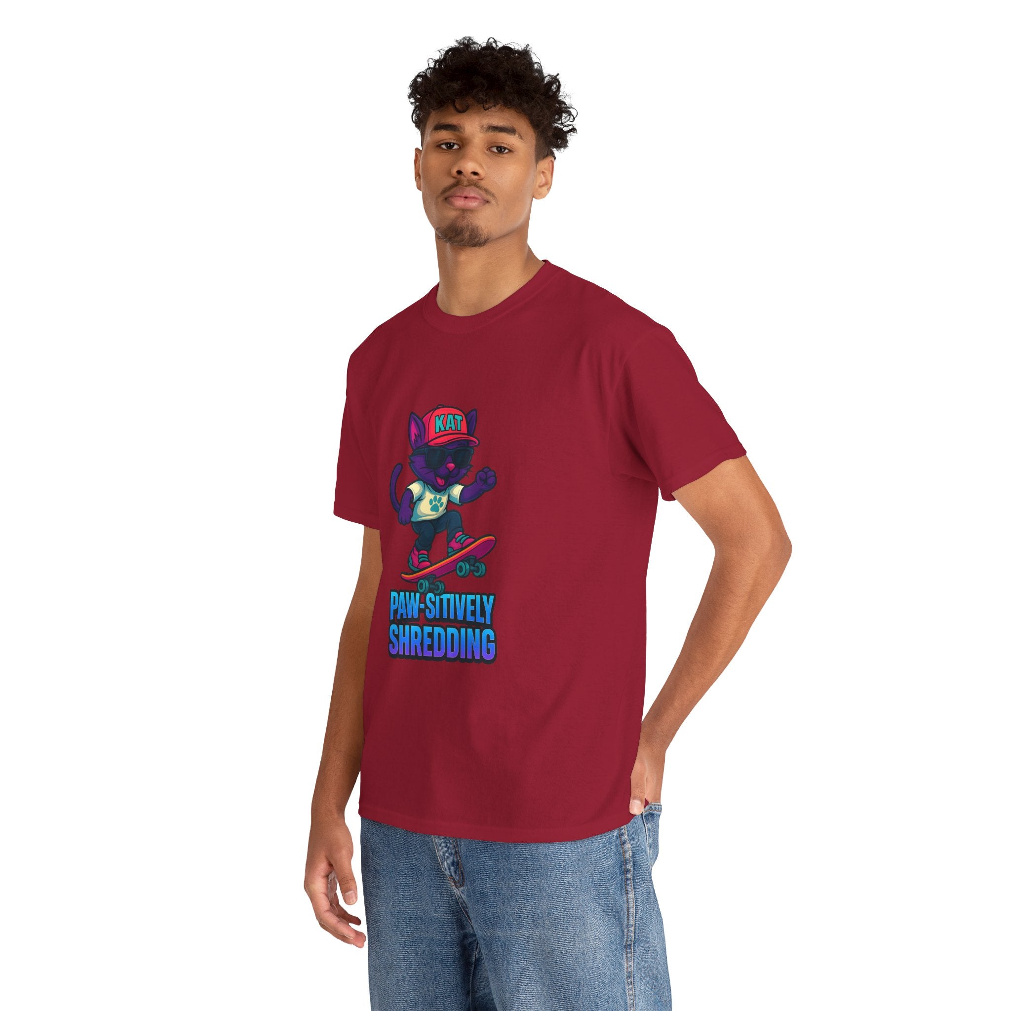 DJ KAT PAWS Paw-sitively Shredding Tee