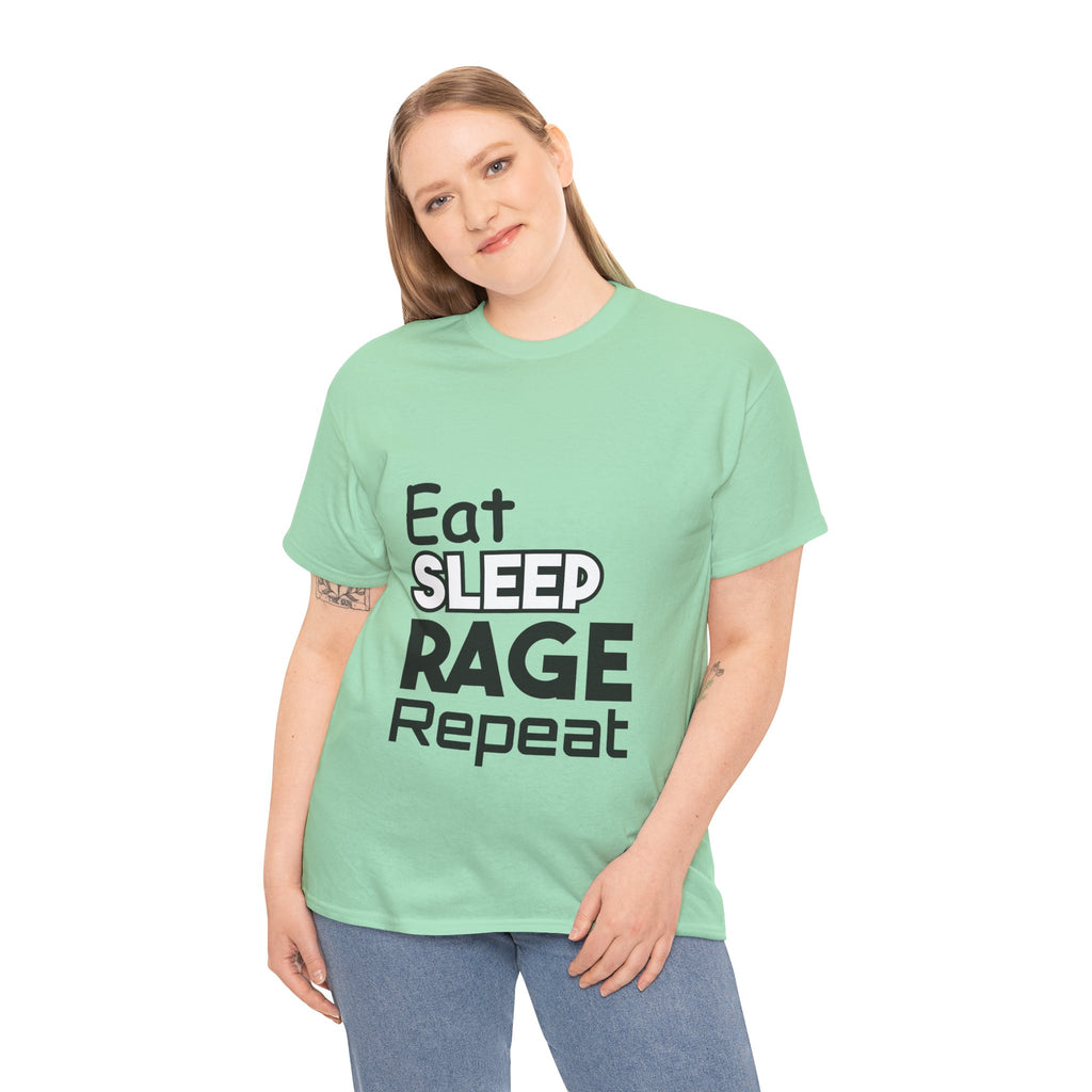 Eat Sleep Rage Repeat Tee