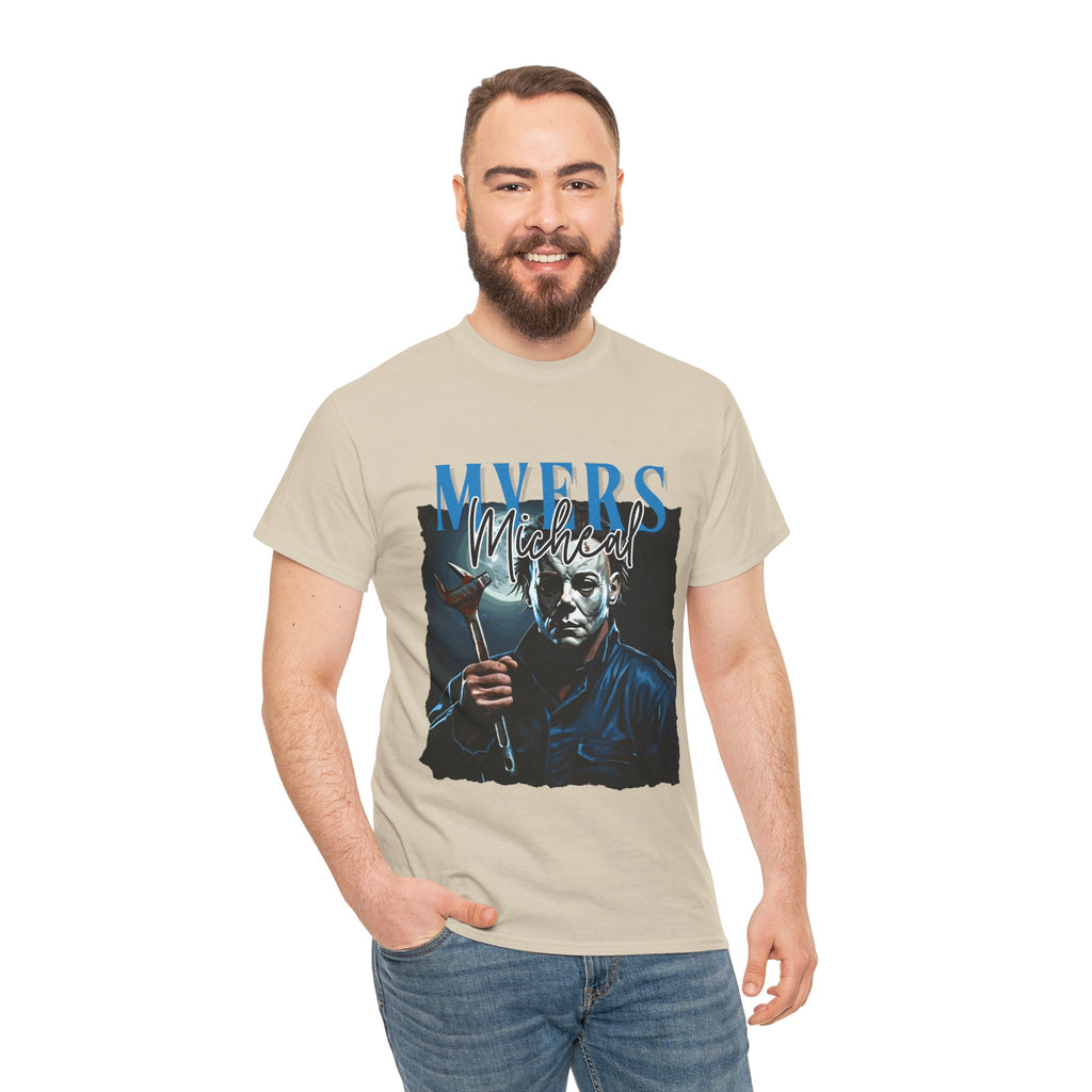 Michael Myers - Horror Graphic Tee, Unisex Cotton Shirt, Halloween Costume, Horror Movie Gift, Spooky T-Shirt, Horror Fan Apparel