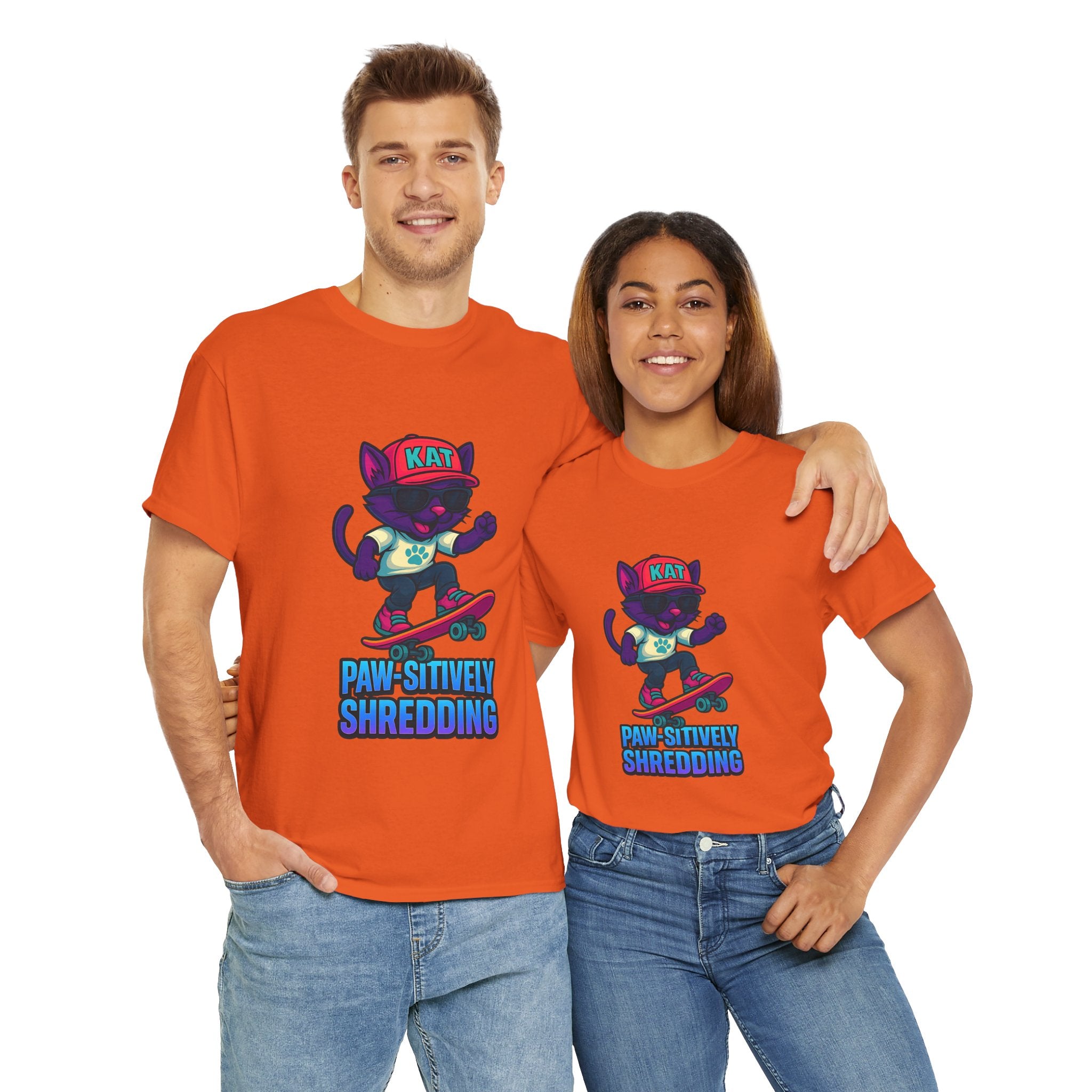 DJ KAT PAWS Paw-sitively Shredding Tee