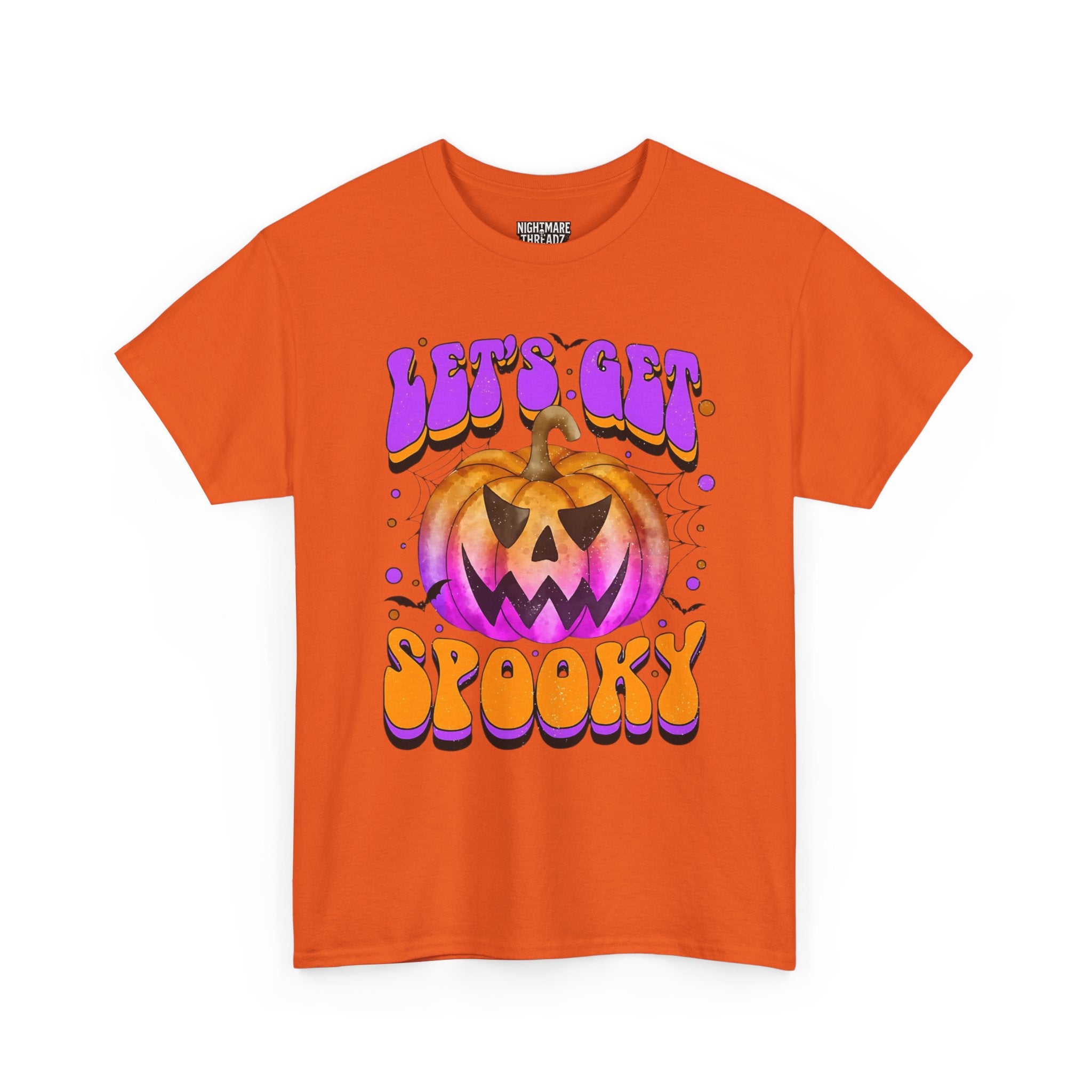 Halloween Spooky Pumpkin Tee, Unisex Cotton Shirt, Halloween Costume, Fall Festivities, Trick or Treat