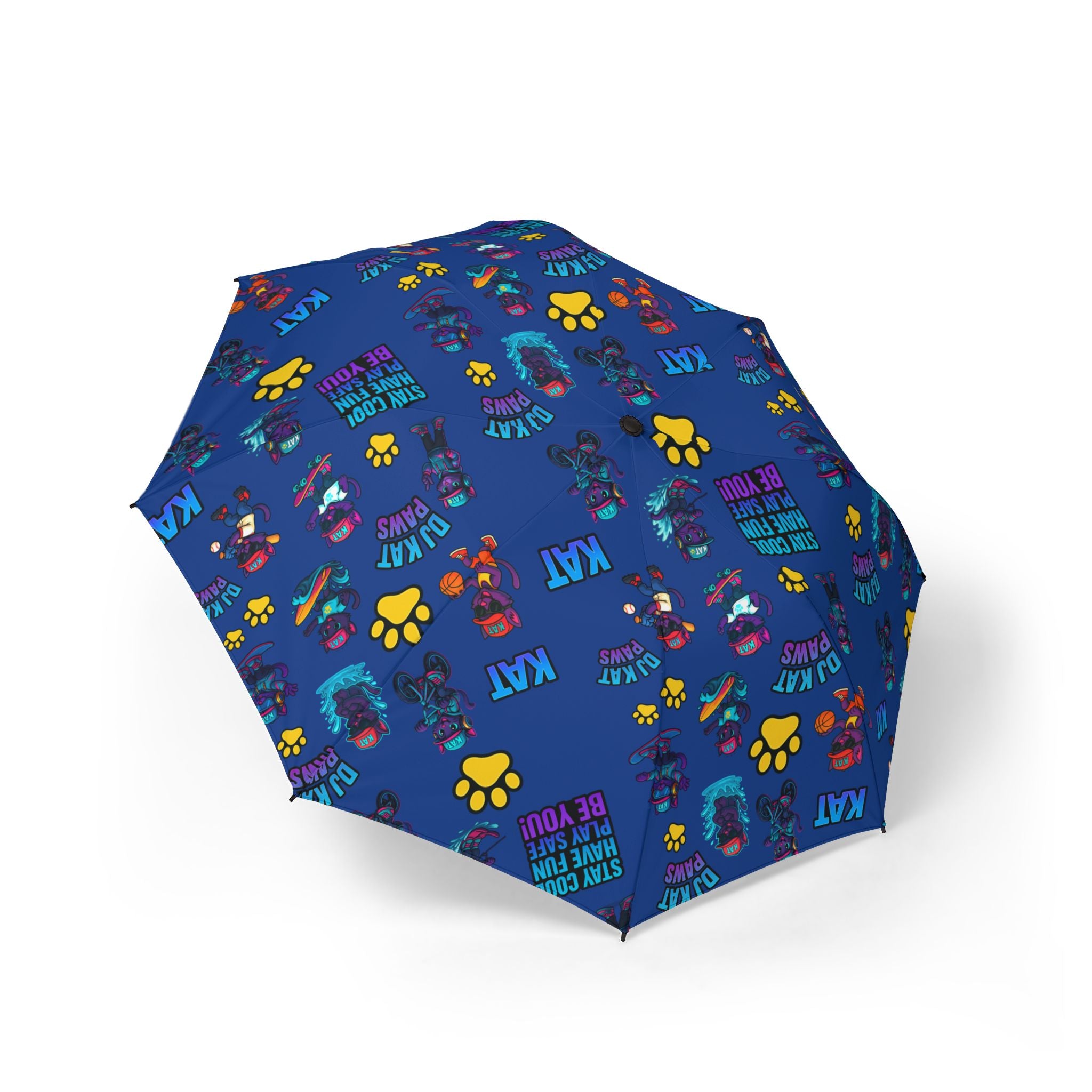 DJ Kat Paws Foldable Umbrella