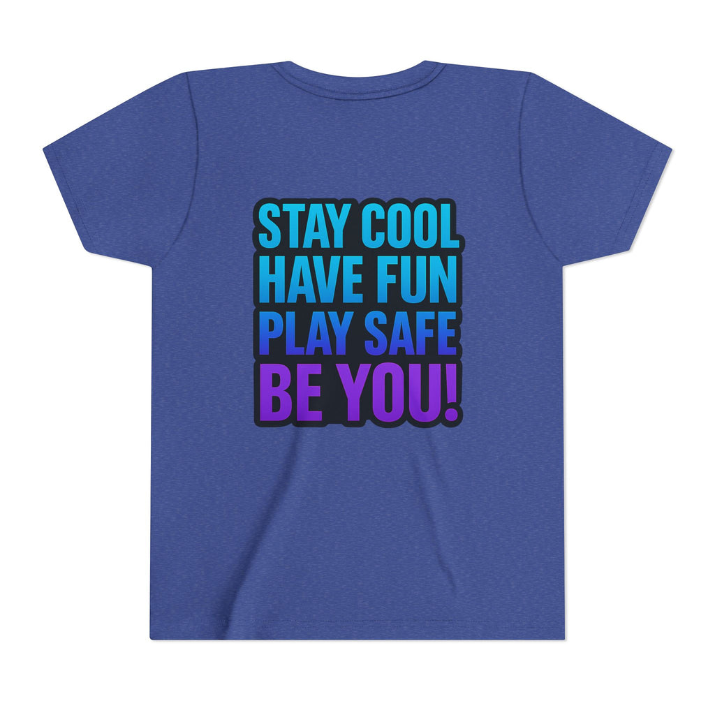 DJ KAT PAWS – Purr-fectly Rad Baseball Youth Tee | Fun Kids Graphic Shirt, Cool Cat Design, Perfect for Birthdays, Playdates & Sports Events