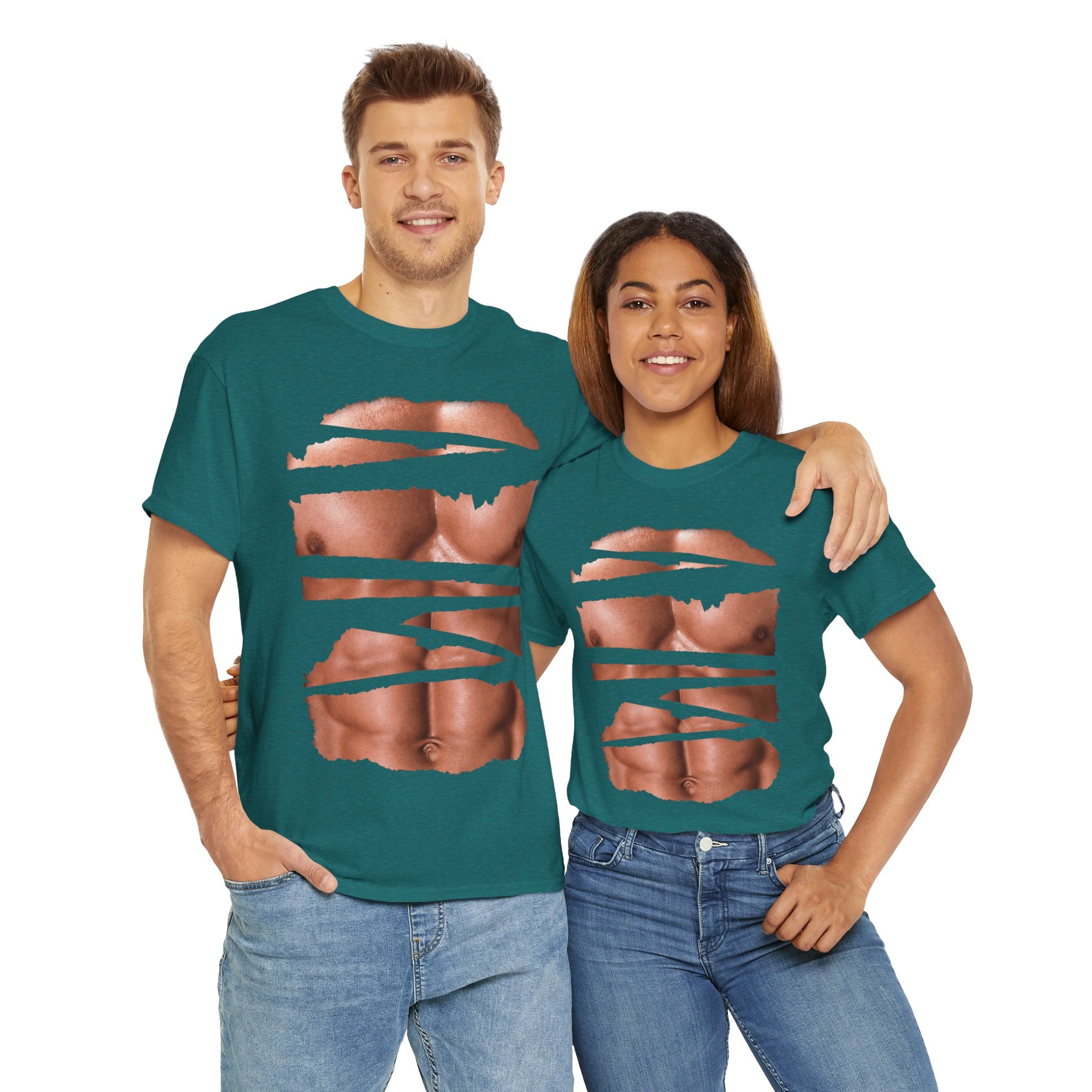 Shredded Abs Tee
