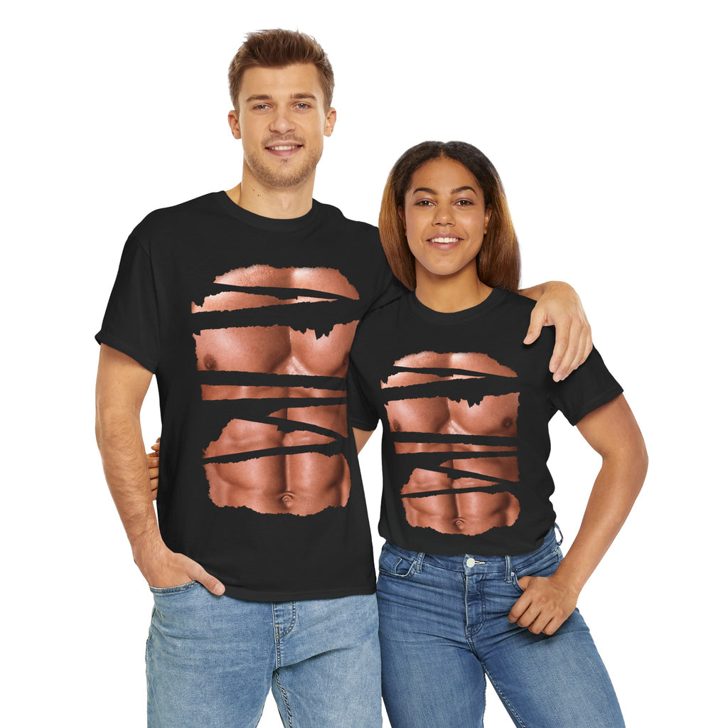 Shredded Abs Tee